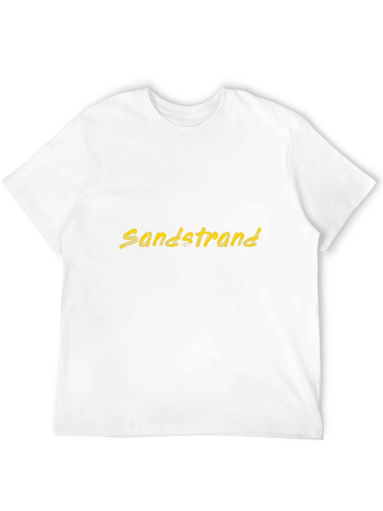 Sandstrand Graphic Tee - Black Casual T-Shirt
