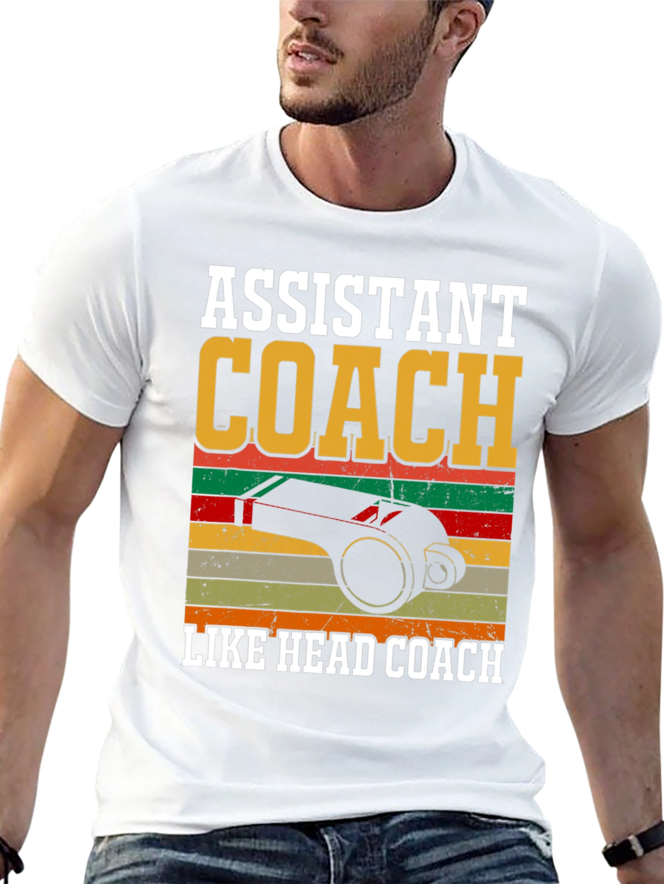 Assistant Coach T-Shirt Funny Coaching Gift Tee