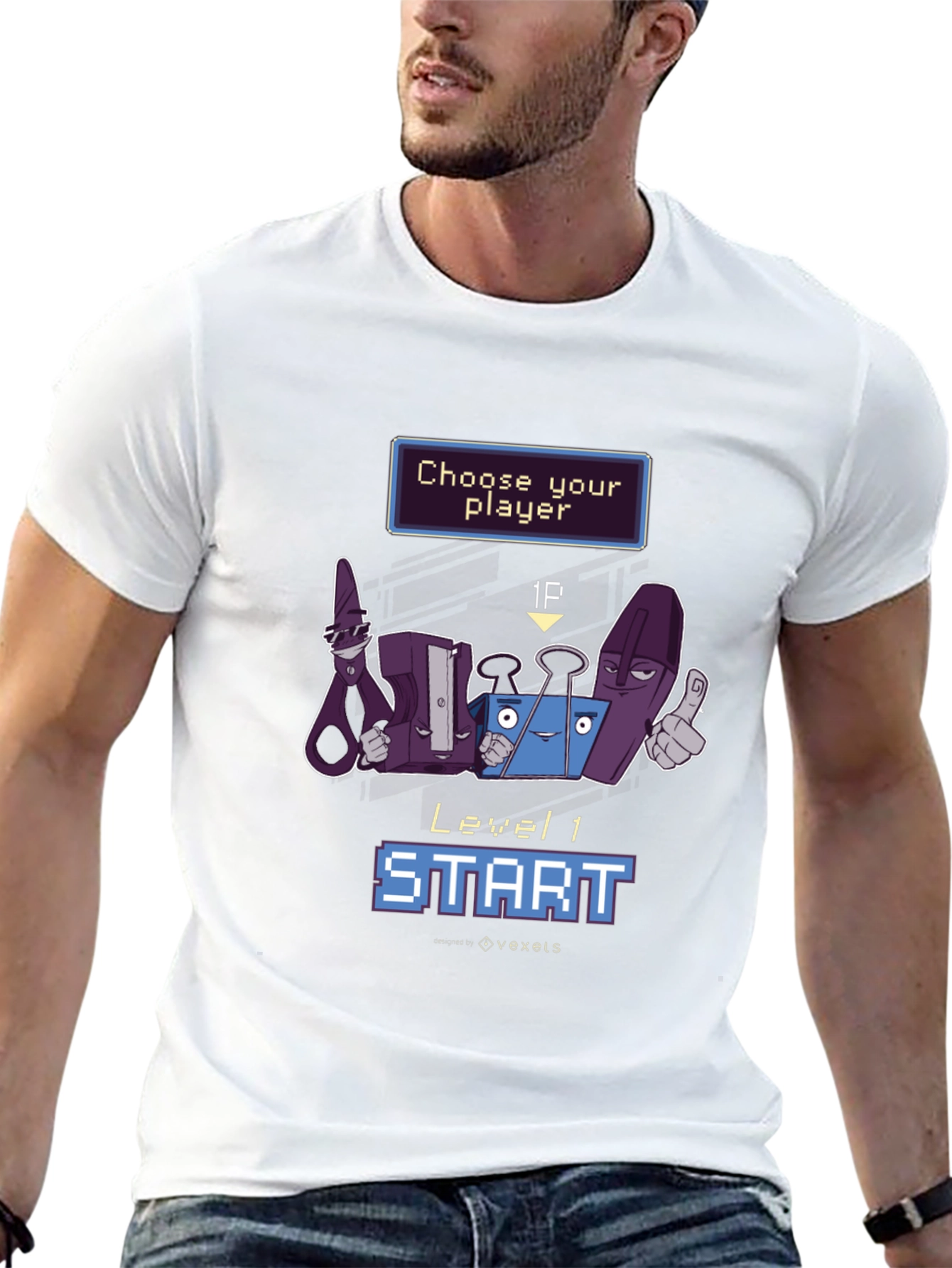 Choose Your Player Graphic T-Shirt