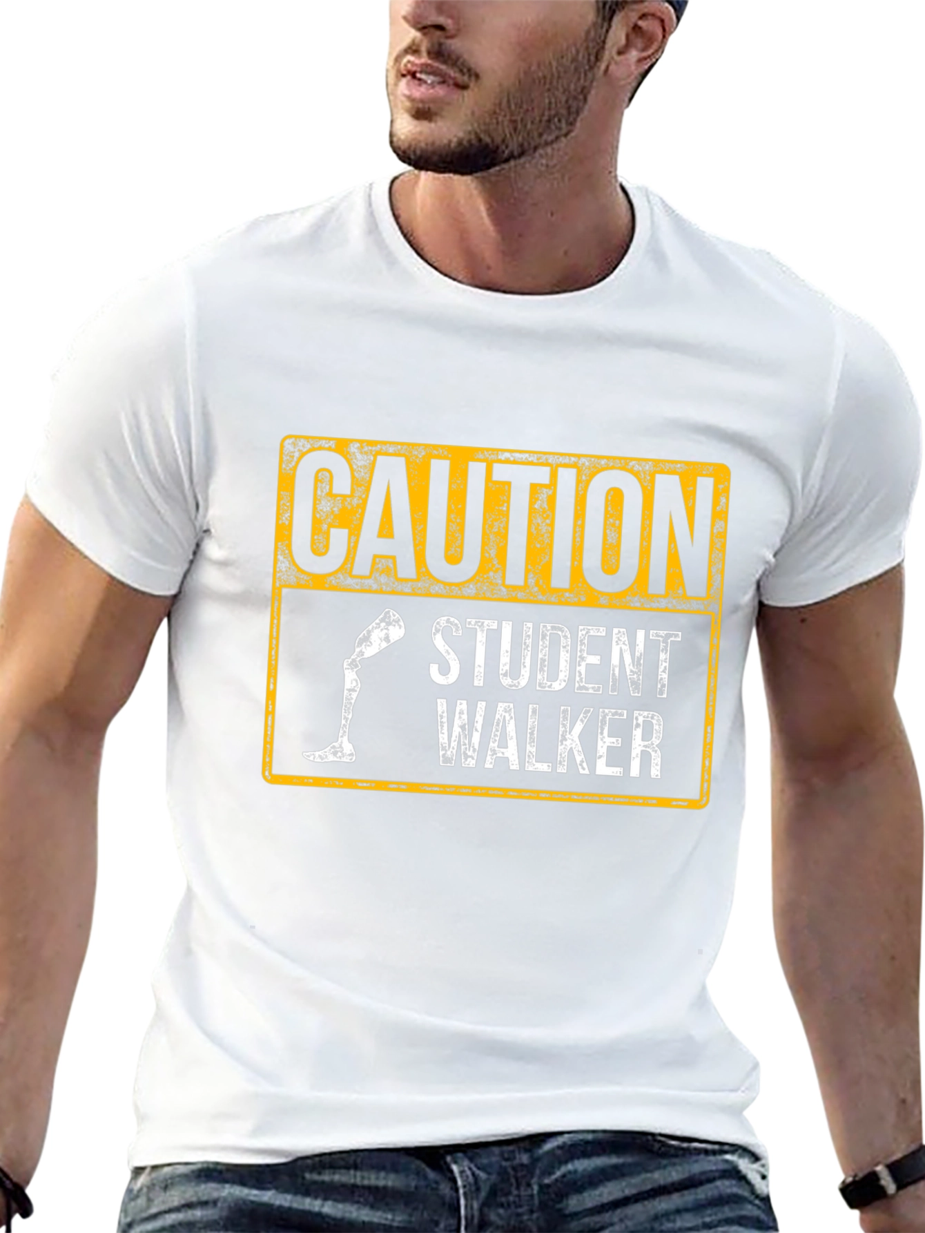 Caution Student Walker T-Shirt
