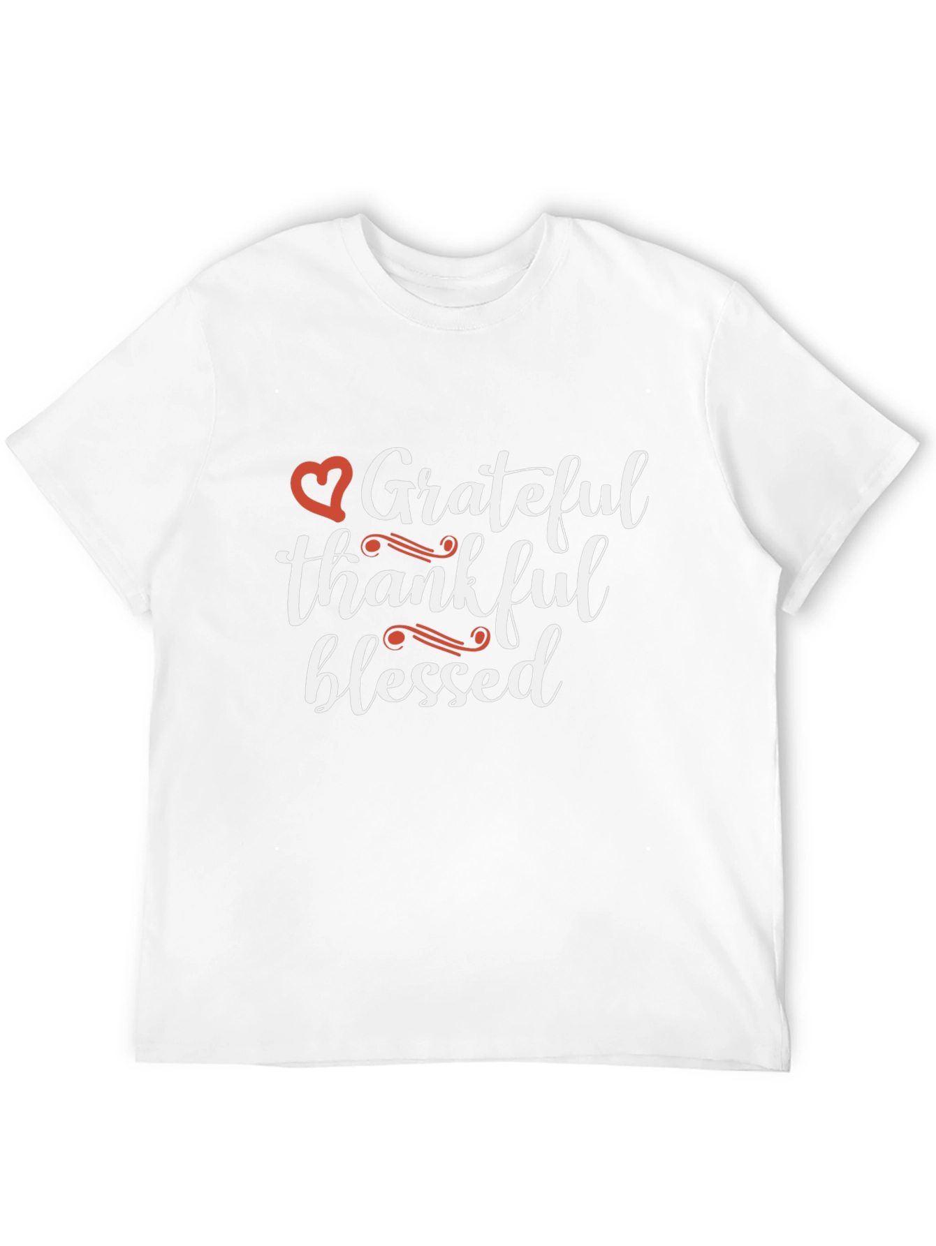 Grateful Thankful Blessed Graphic Tee