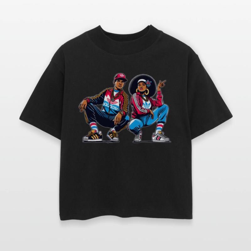 AI 1980s B-Boy & FlyGirl GTA Style