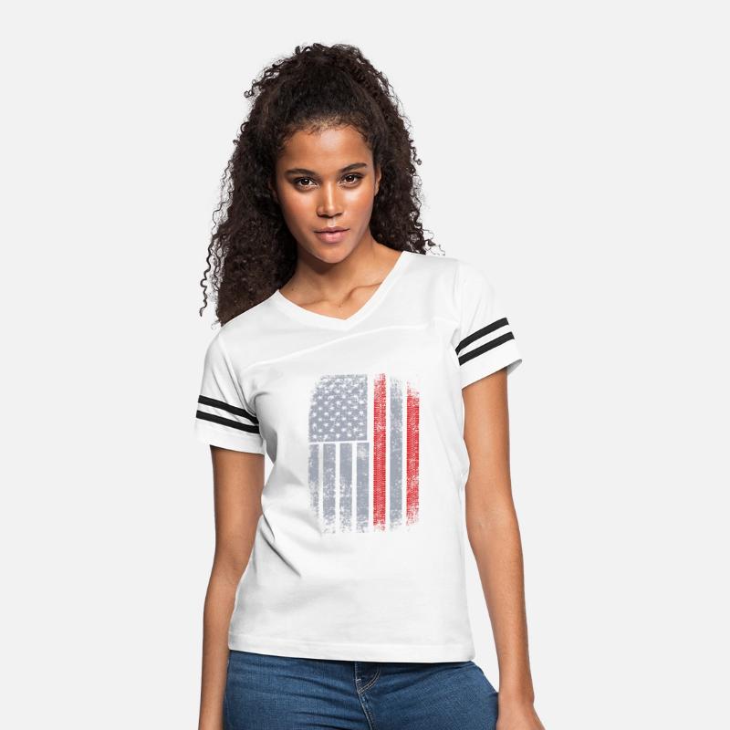 American Flag 4x4 Offroad Patriotic T Shirt