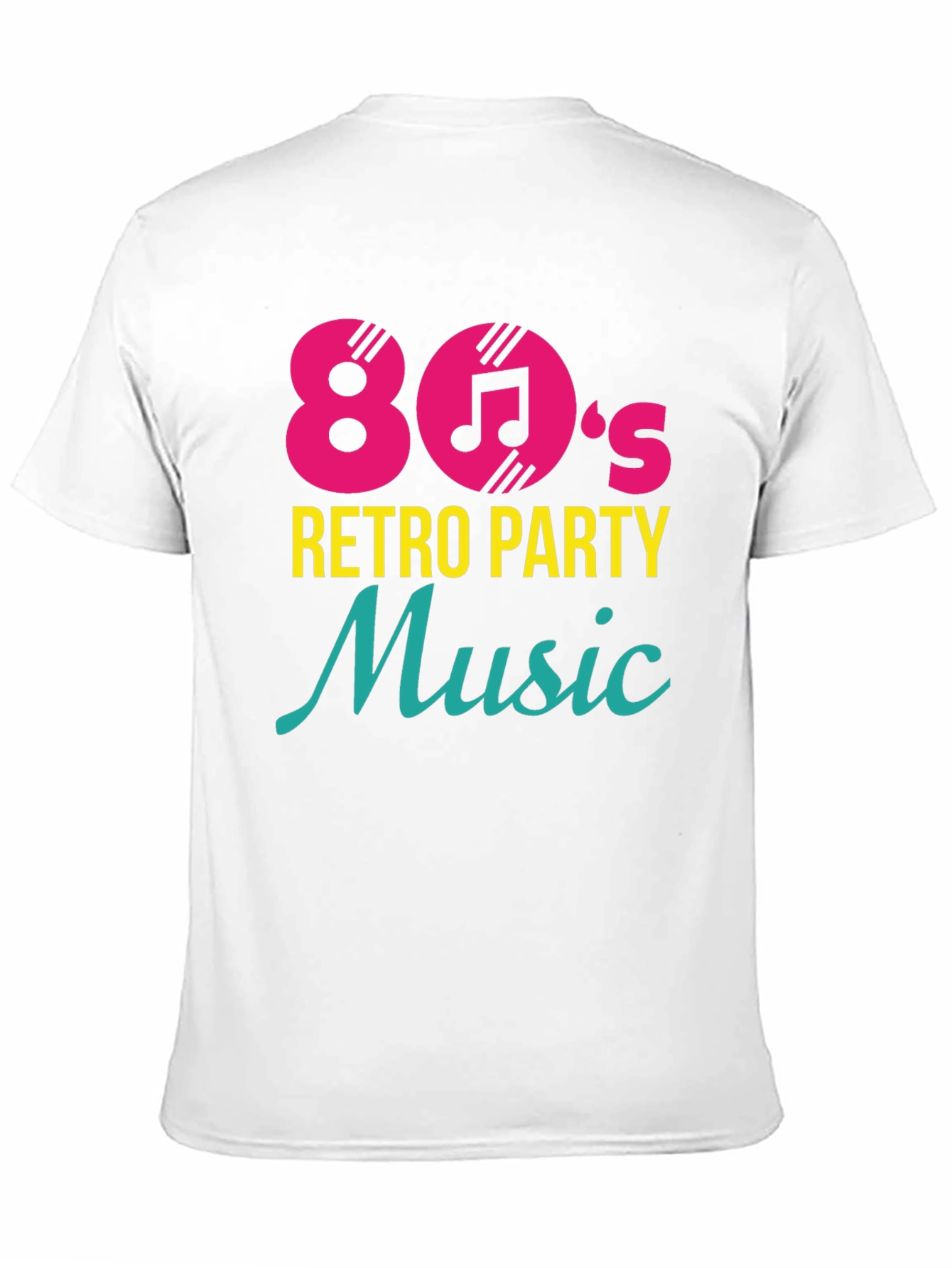 80s Retro Party Music Graphic T-Shirt
