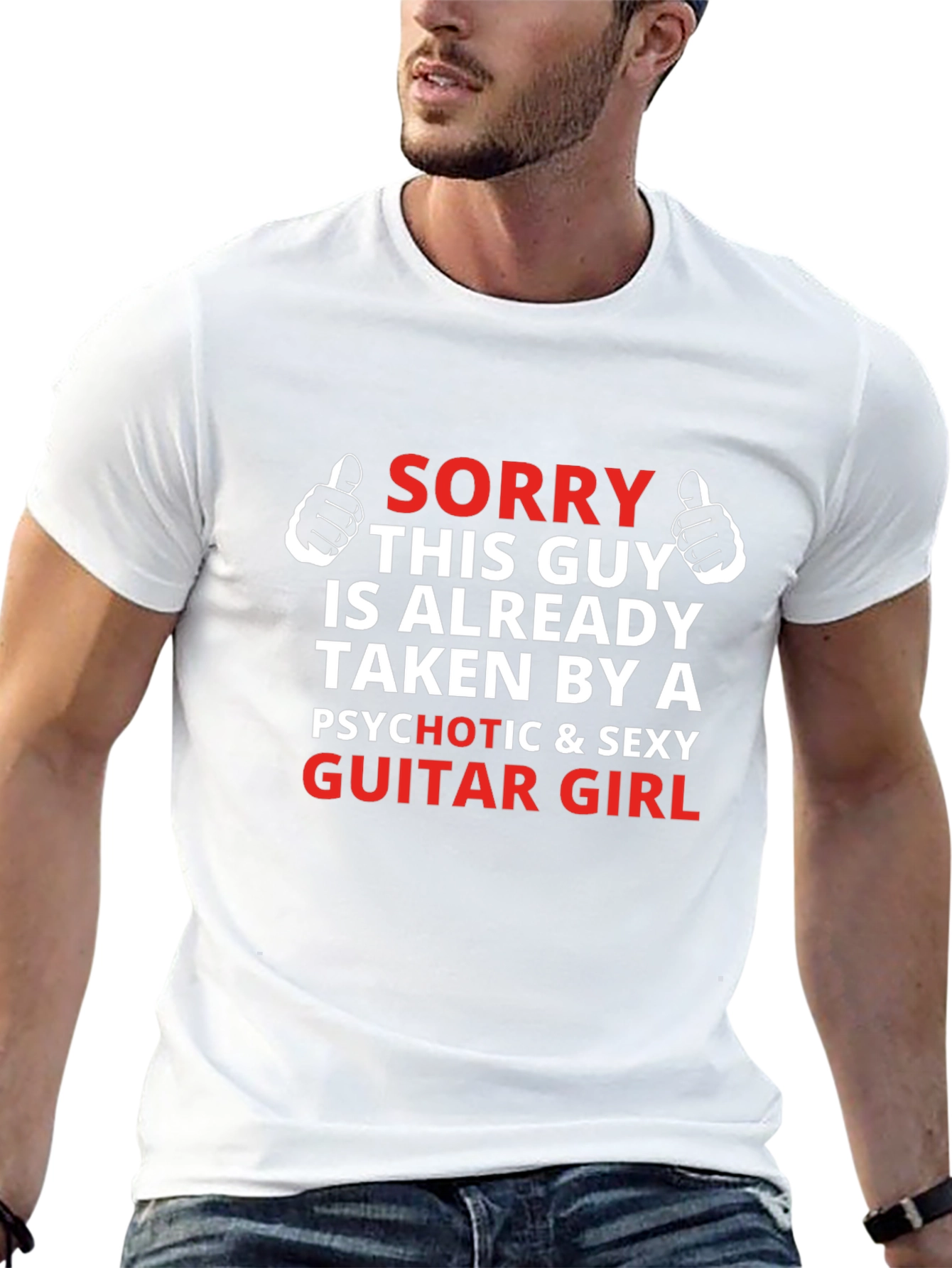 Funny Taken by Guitar Girl T-Shirt