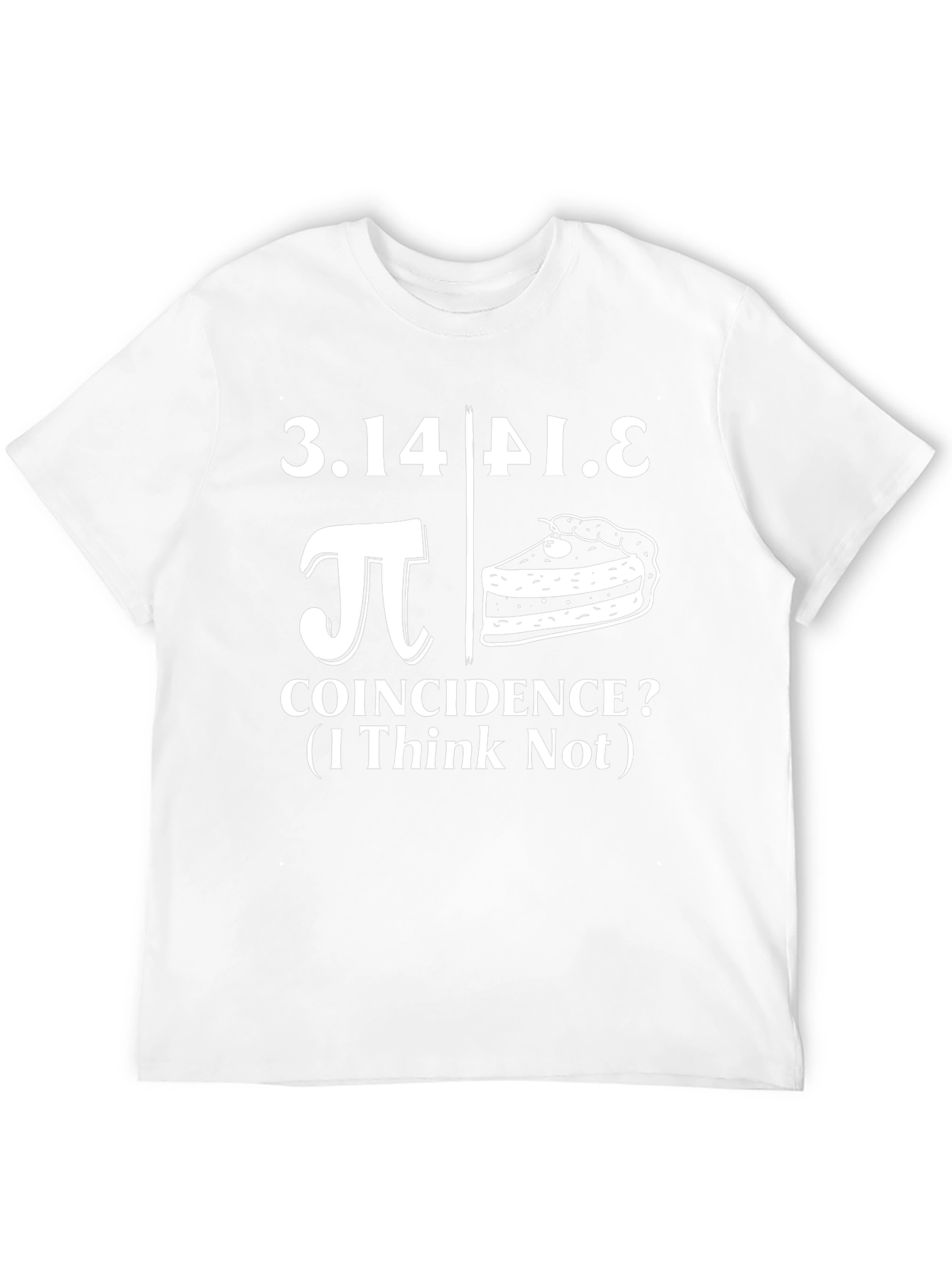 Pi Day Coincidence Funny Graphic Tee