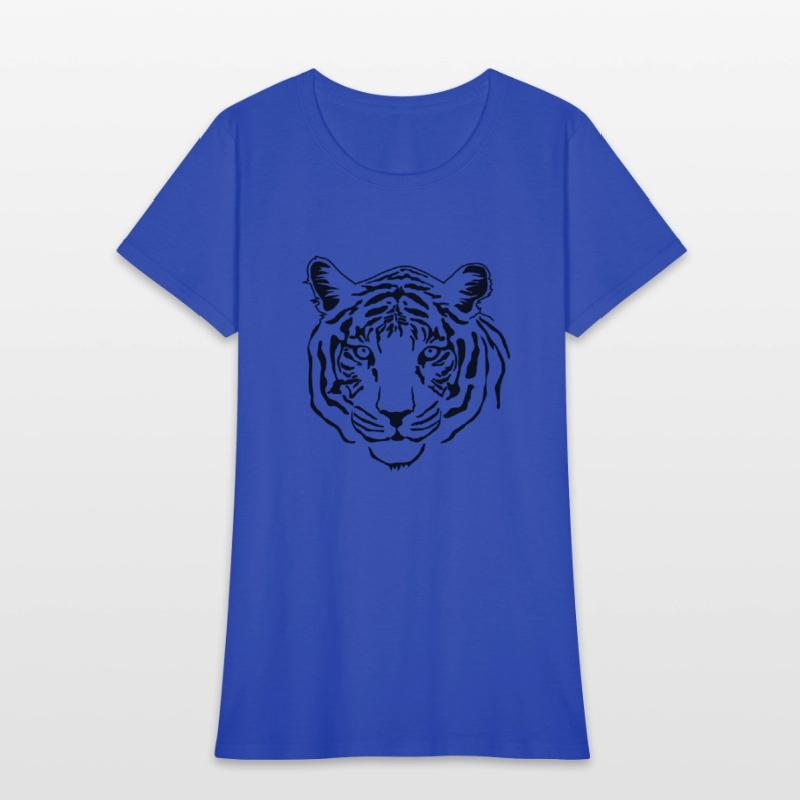 Brave Tiger Face