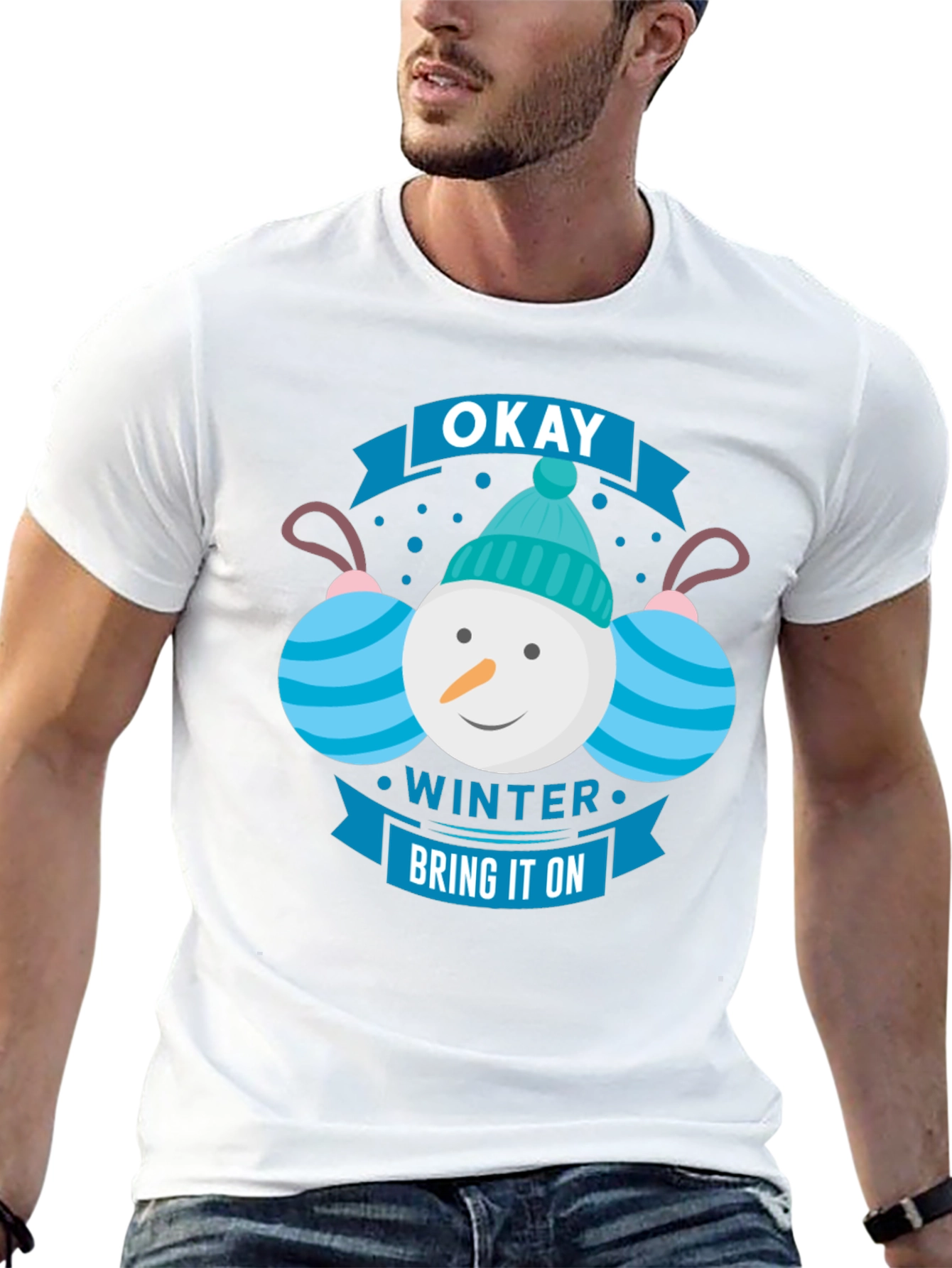 Okay Winter Bring It On T-Shirt