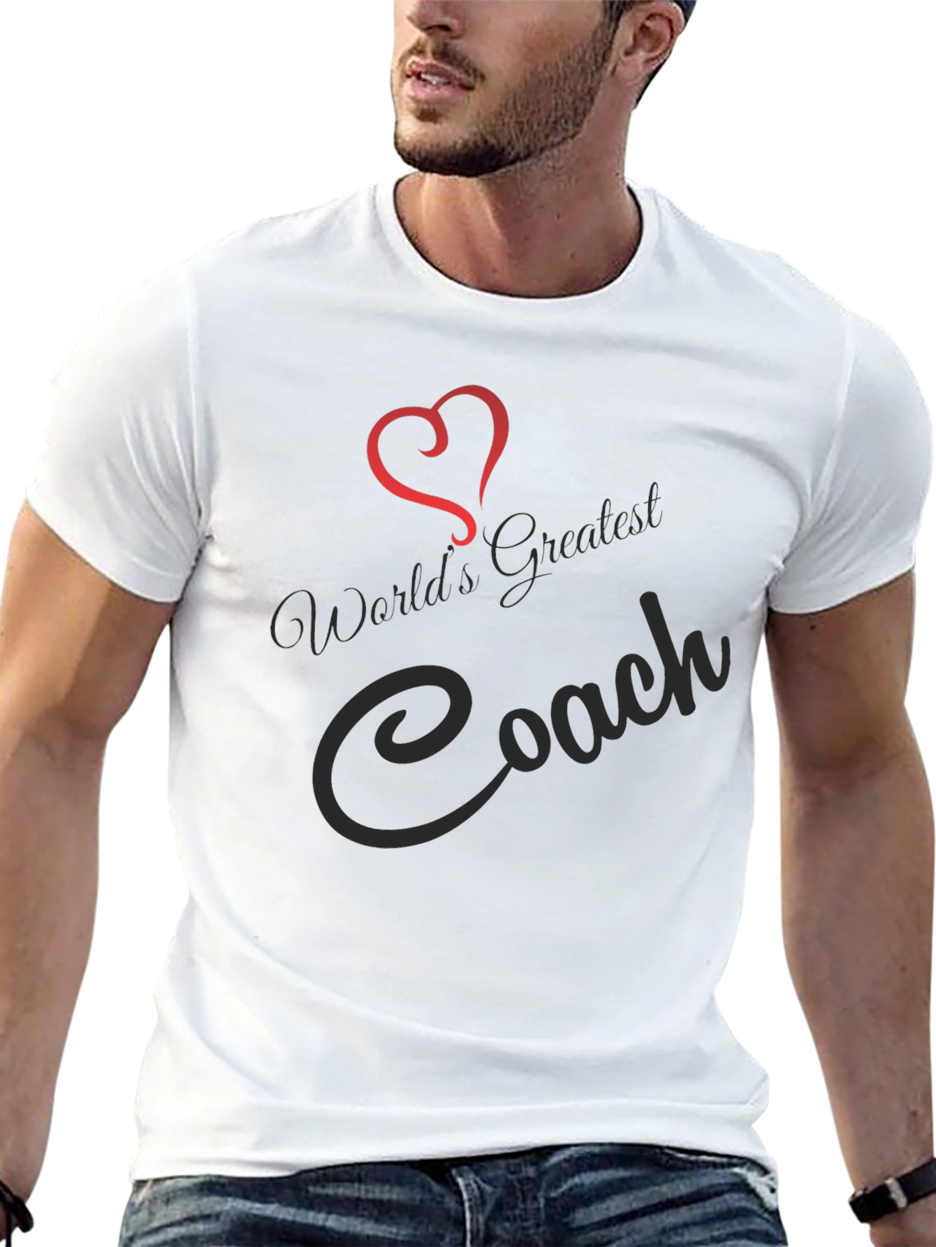 Worlds Greatest Coach Graphic Tee