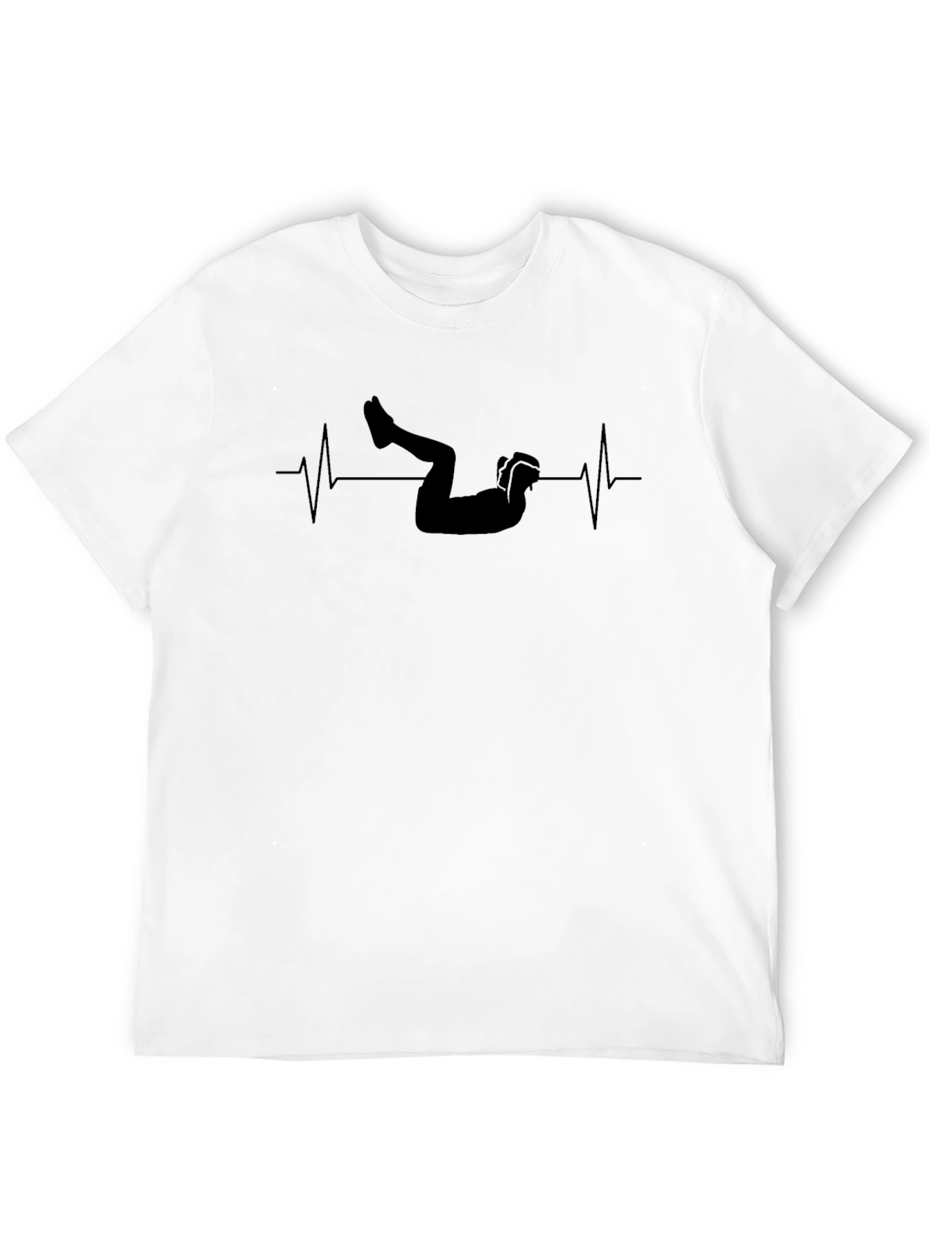 Workout Heartbeat T-Shirt - Fitness Apparel