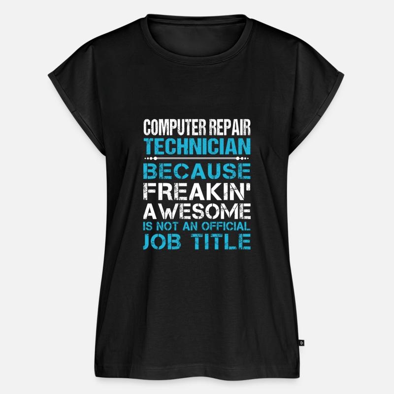 Computer Repair Technician T Shirt - Freaking Awes