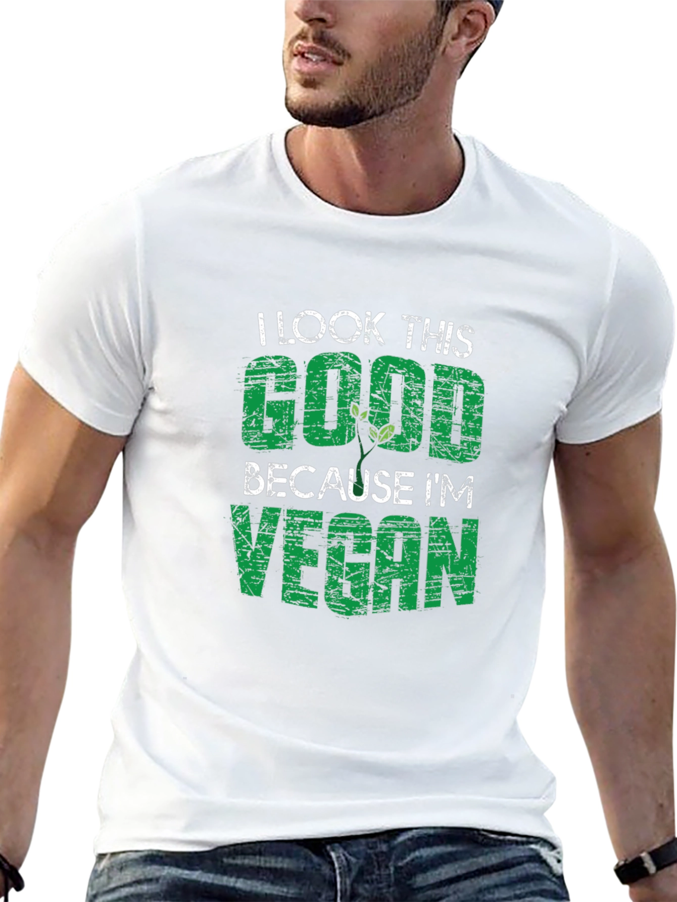 I Look This Good Because Im Vegan T-Shirt