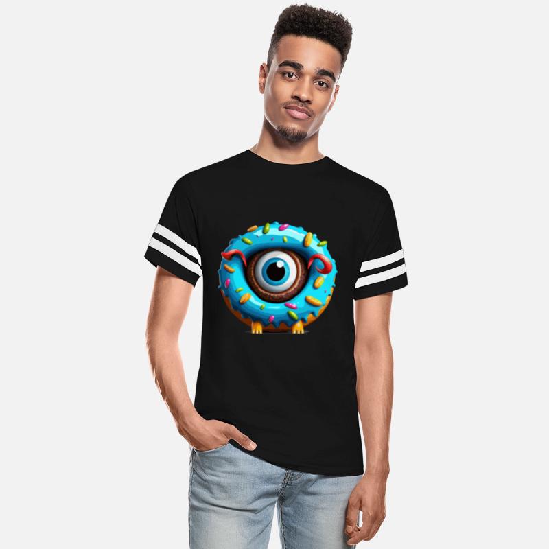 Cyclops little monster donut eye