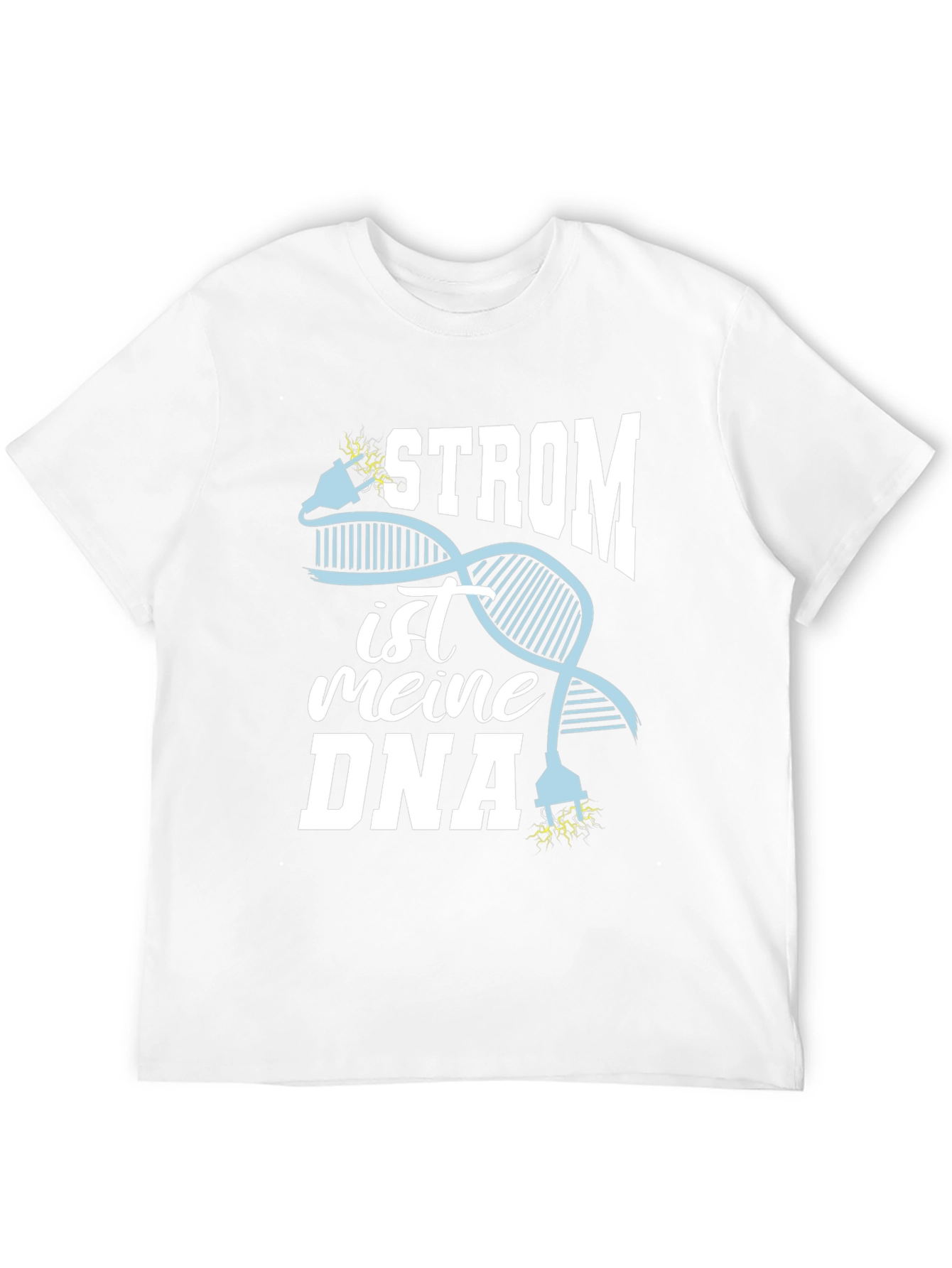 Strom ist meine DNA T-Shirt - Electrician DNA Tee