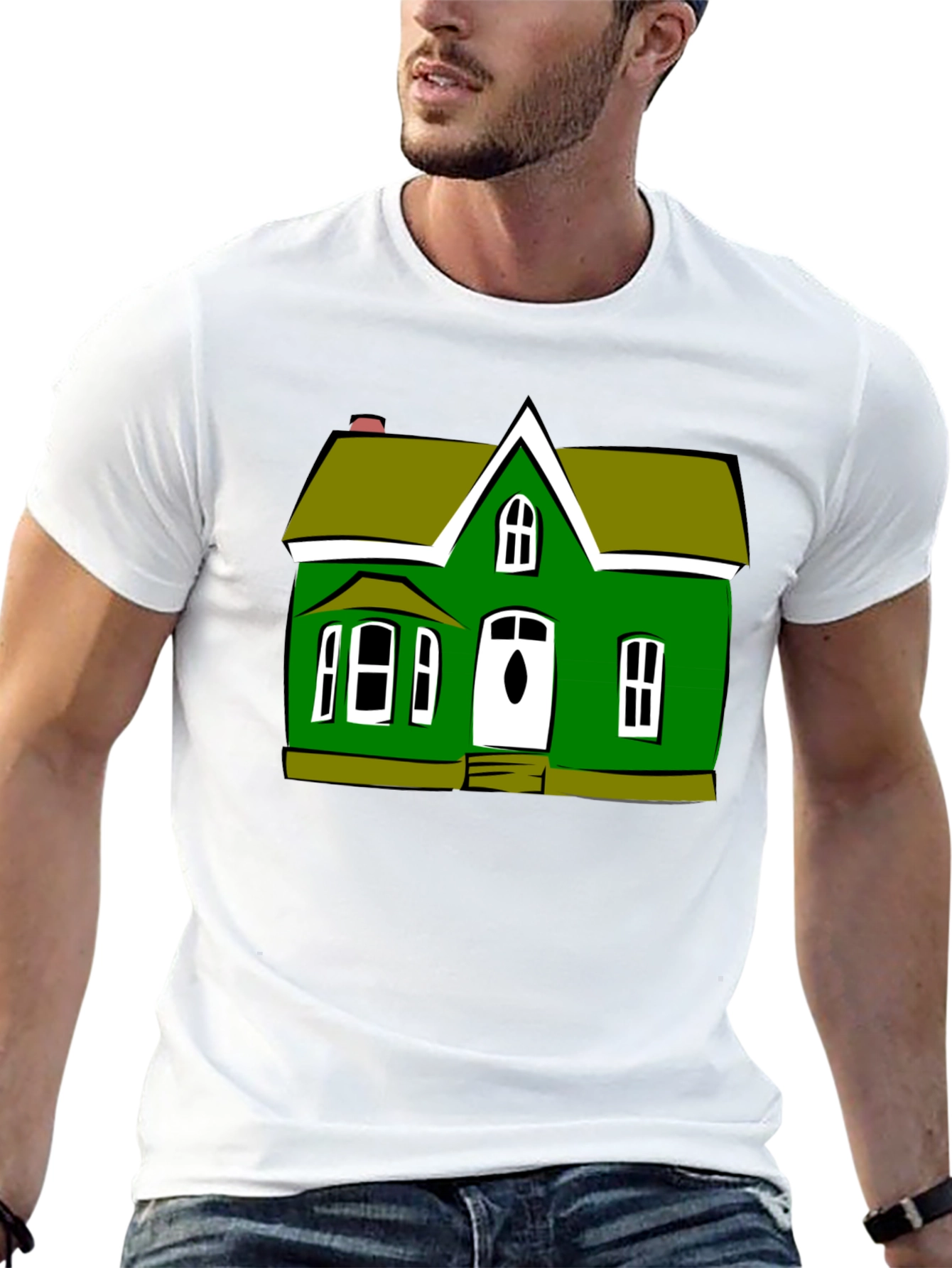 Green House T-Shirt Quirky Graphic Tee