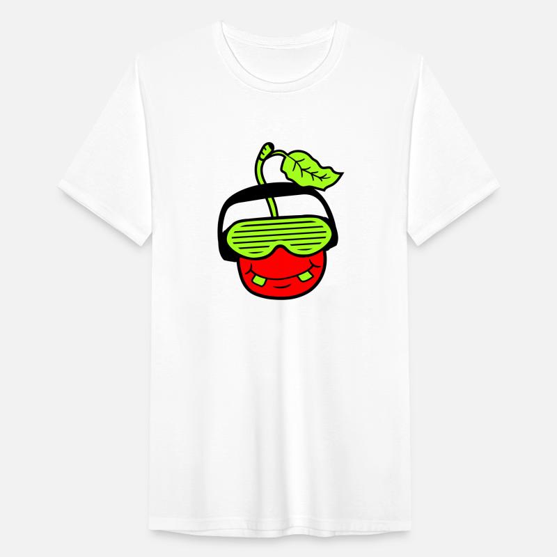 DJ Happy Cherry Fruit Smiling Club Music Party Fun