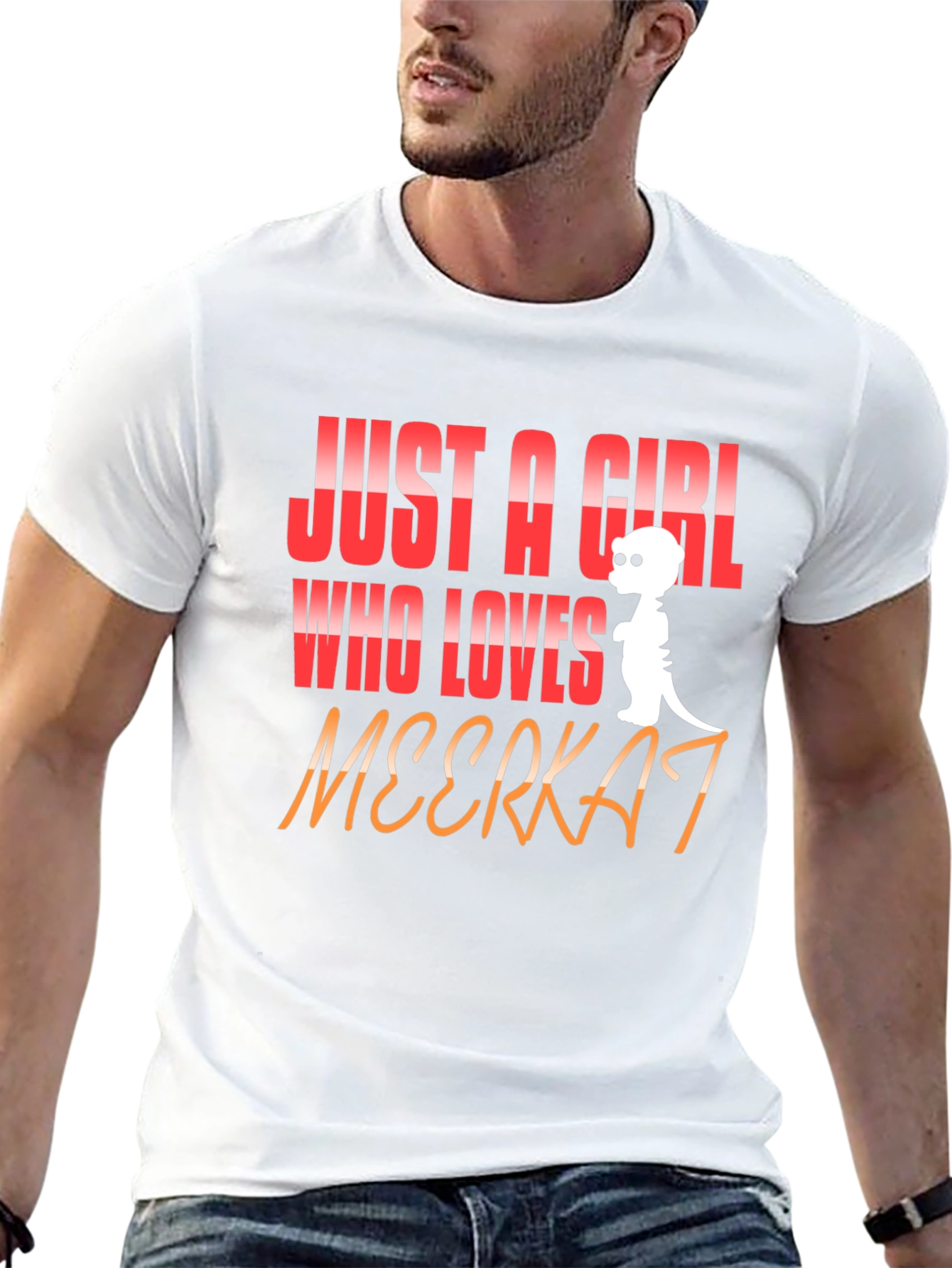 Just A Girl Who Loves Meerkats T-Shirt