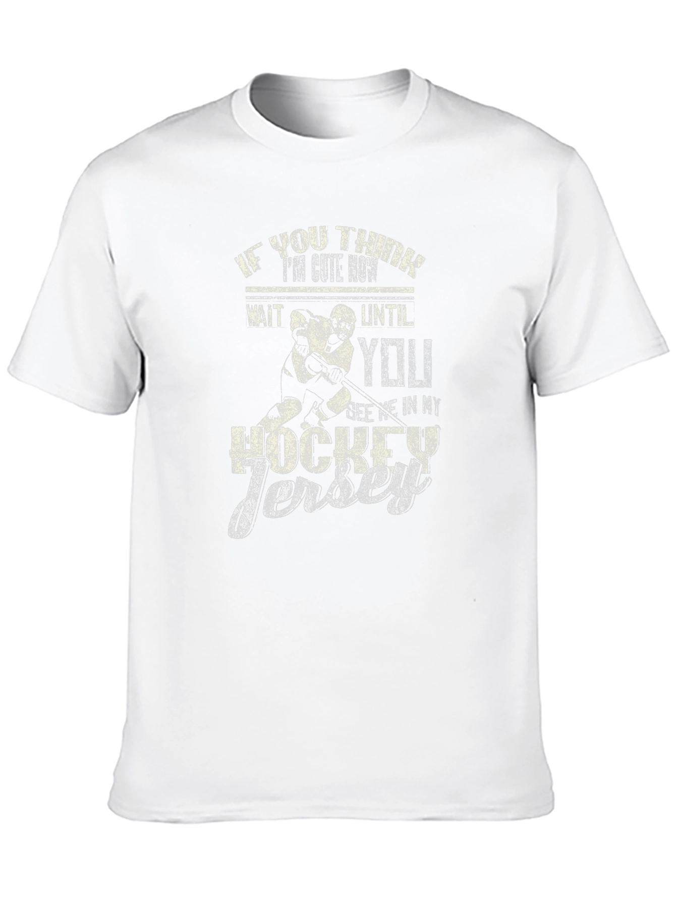 Funny Hockey Jersey T-Shirt for Hockey Fans