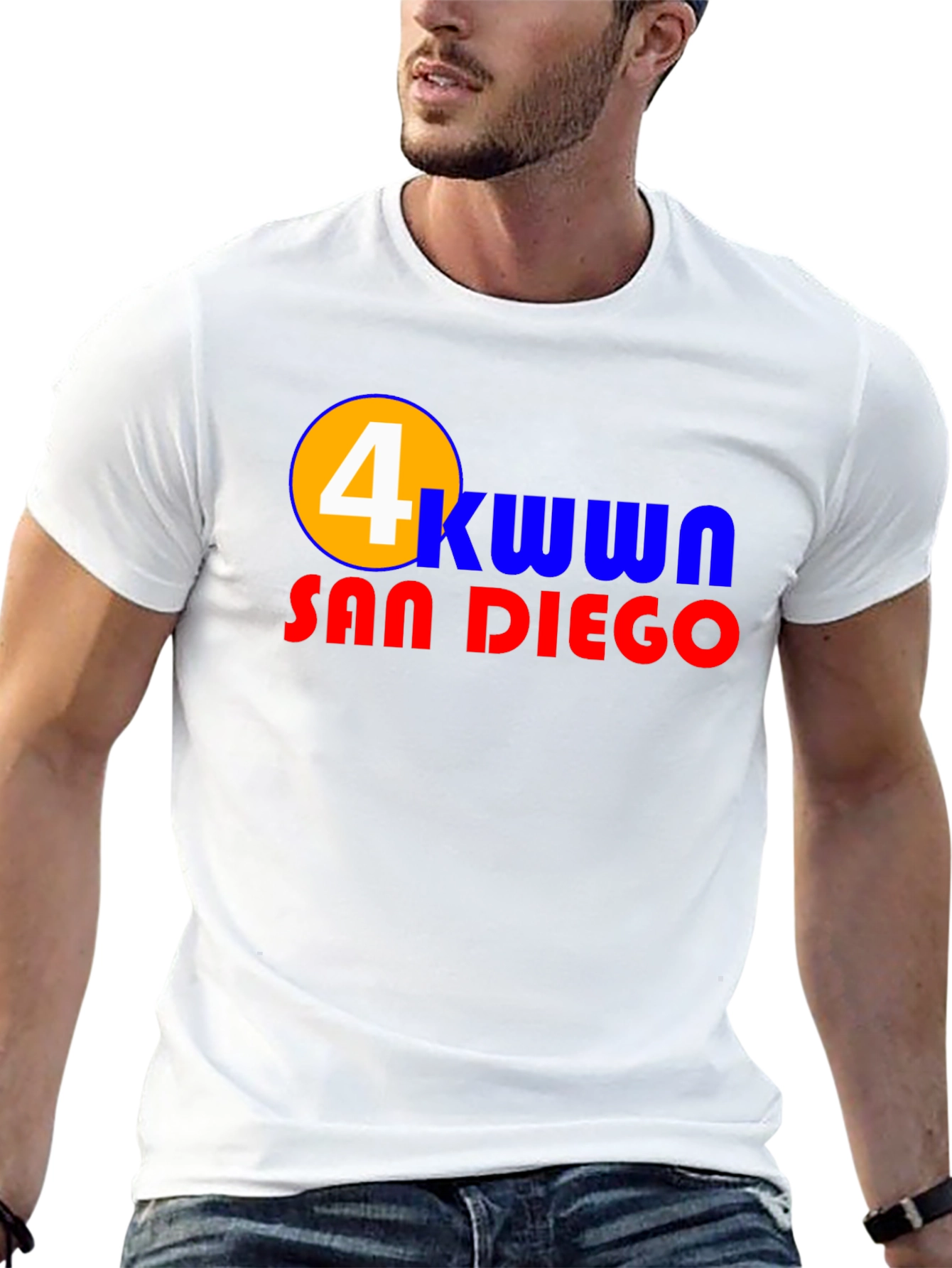 San Diego 4 KWWN T-Shirt - Black