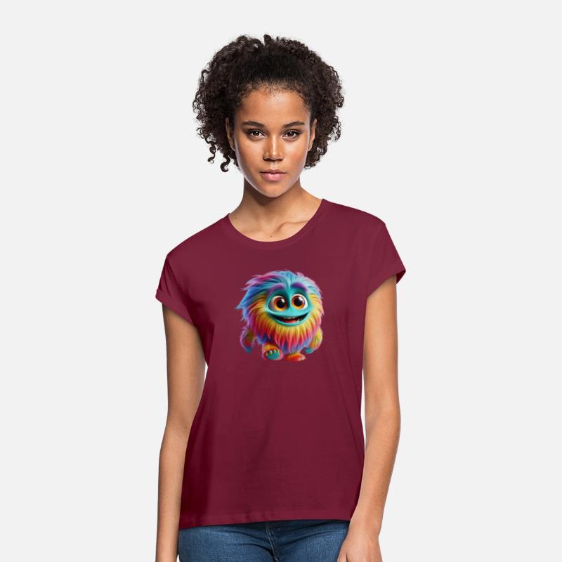 Fluffy Rainbow Companion: A Whimsical and Cheerful