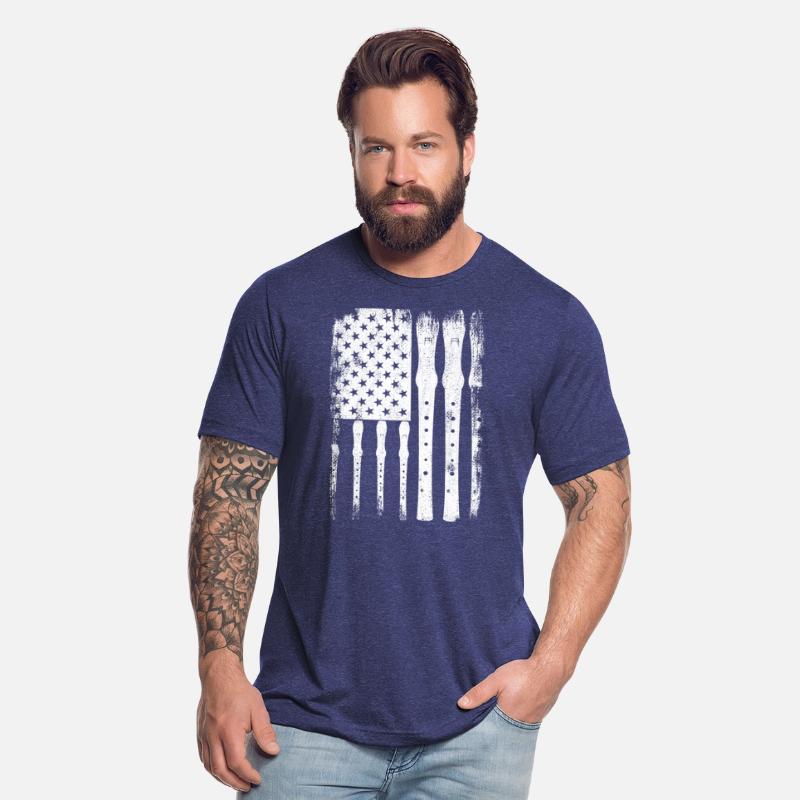 Flute US Flag