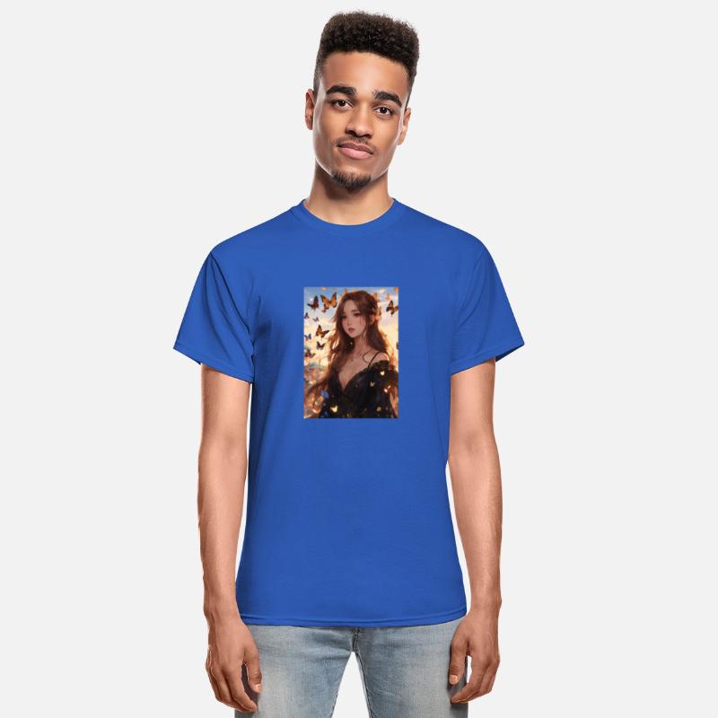 Flutter into Fantasy: Ethereal Butterfly T-Shirts