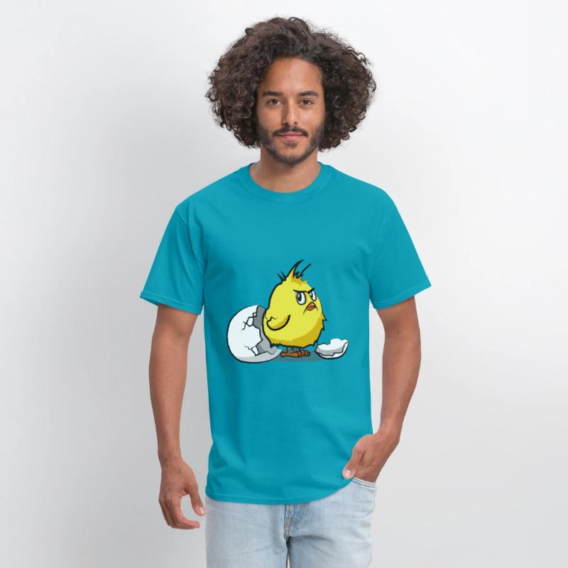 Funny Naughty Chick Eggshell Bird Beep