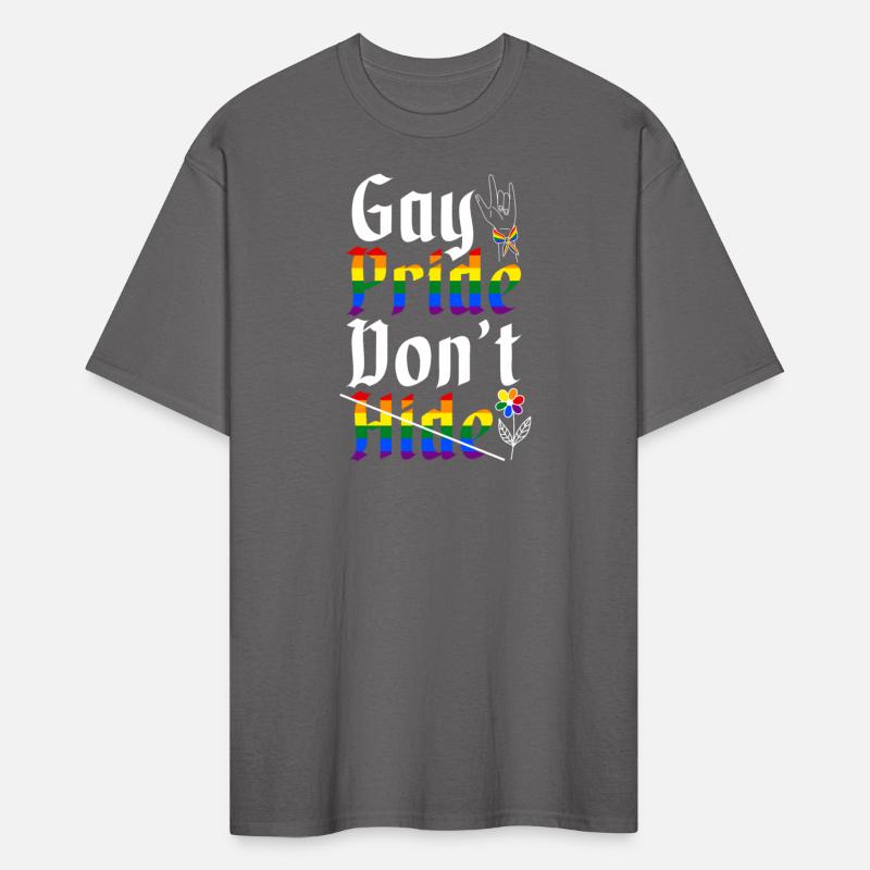 Gay Pride Don't Hide Rainbow LGBTQ Gay Rights