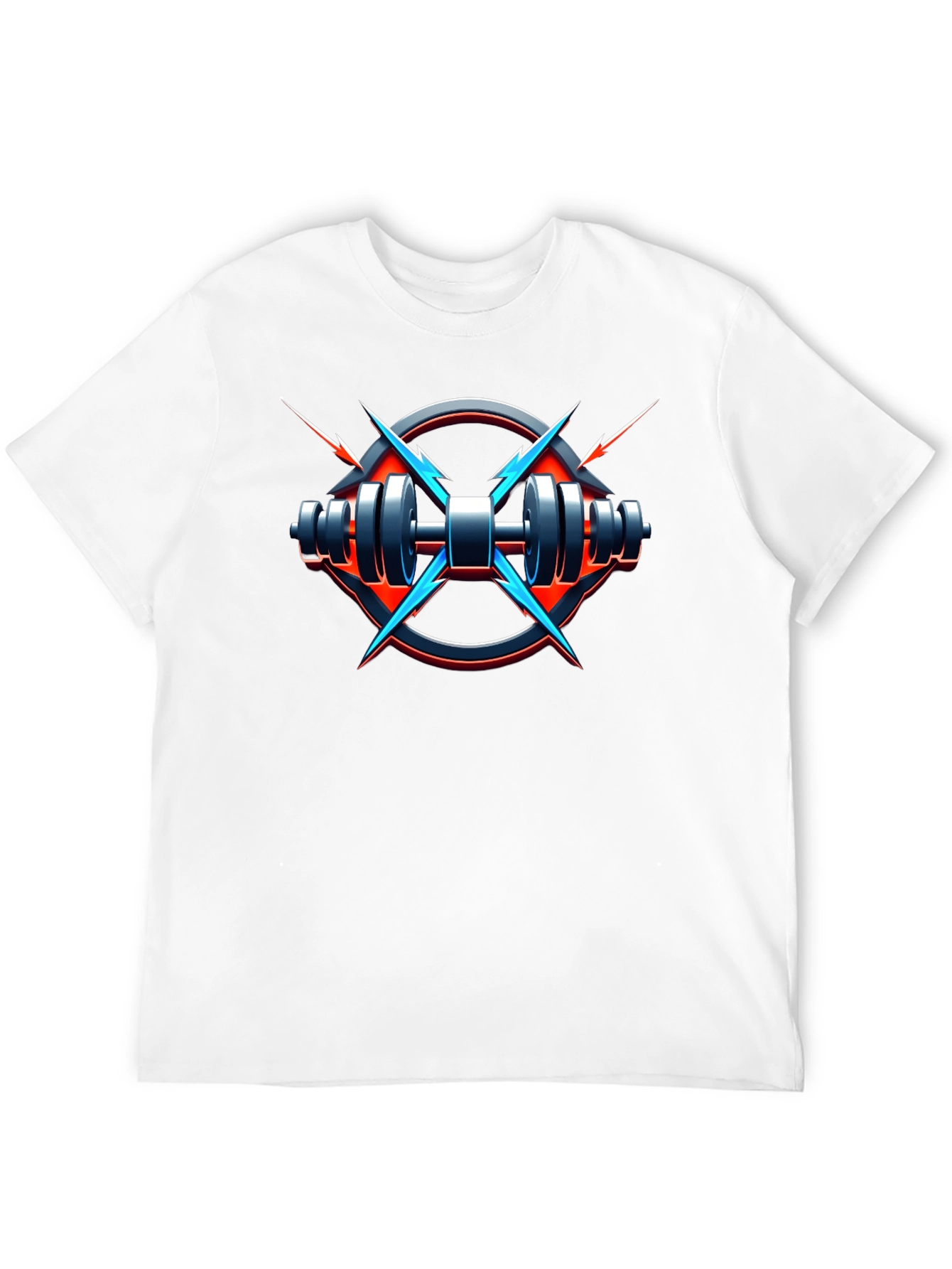 Electric Gym T-Shirt - Black Fitness Tee