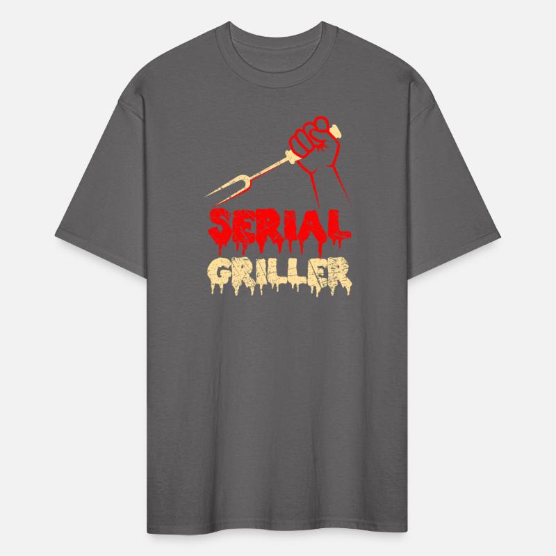 Grill Saying Serial Griller Killer Vintage