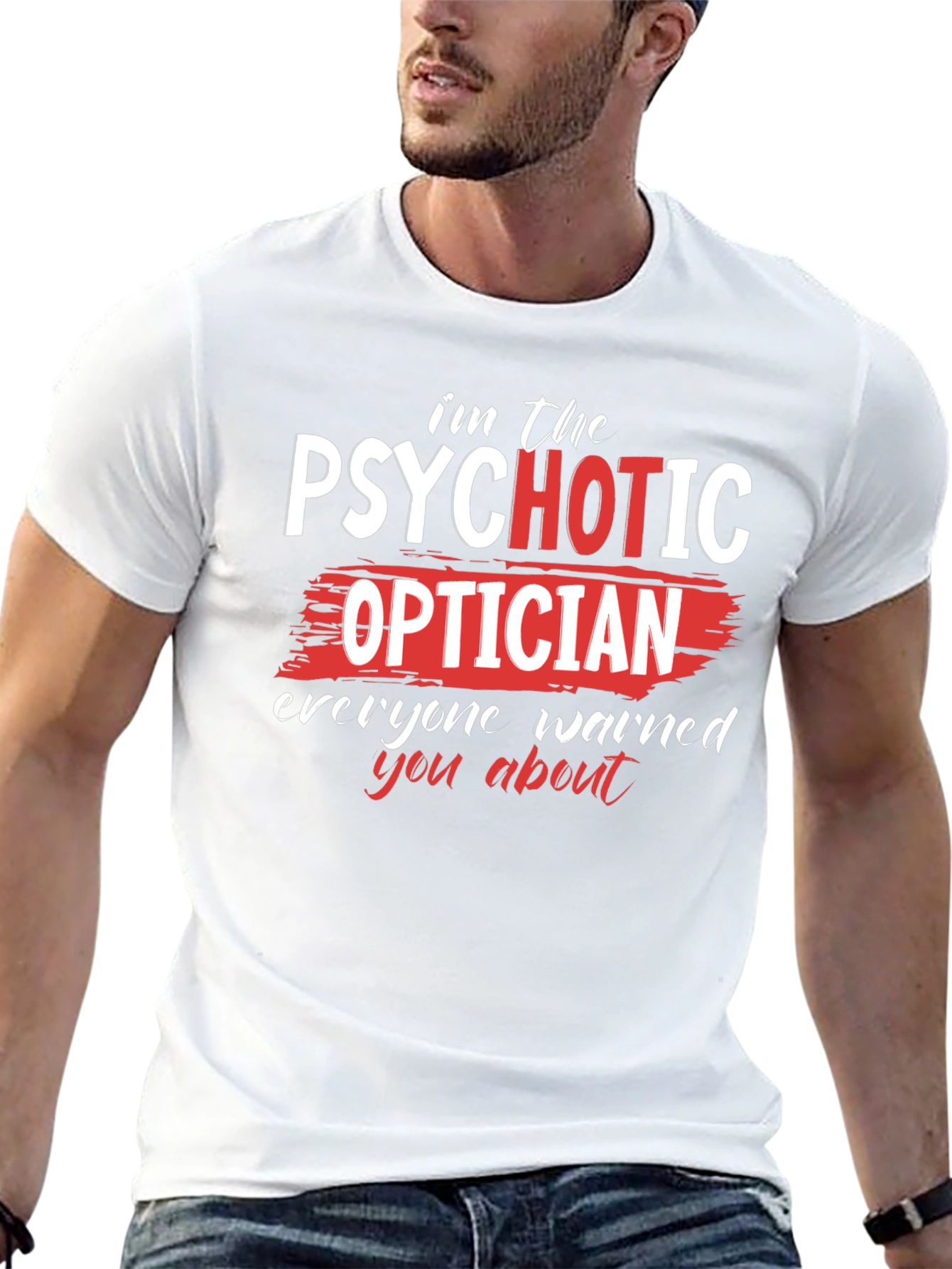 Psychotic Optician Graphic T-Shirt