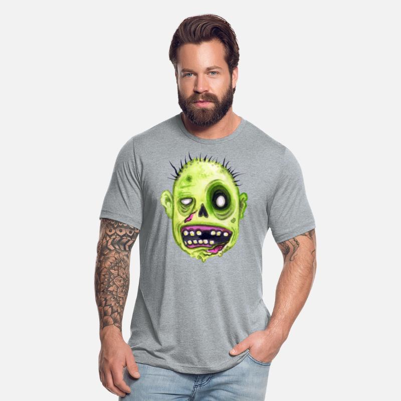 Halloween Zombie Monster Face