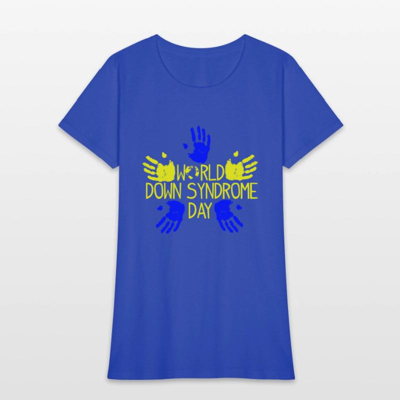 Hand Print World Down Syndrome Day