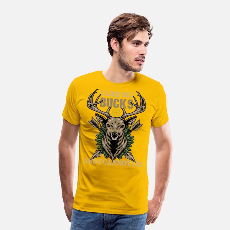 I Like Big Bucks and I Cannot Lie T-shirt Deer Hun