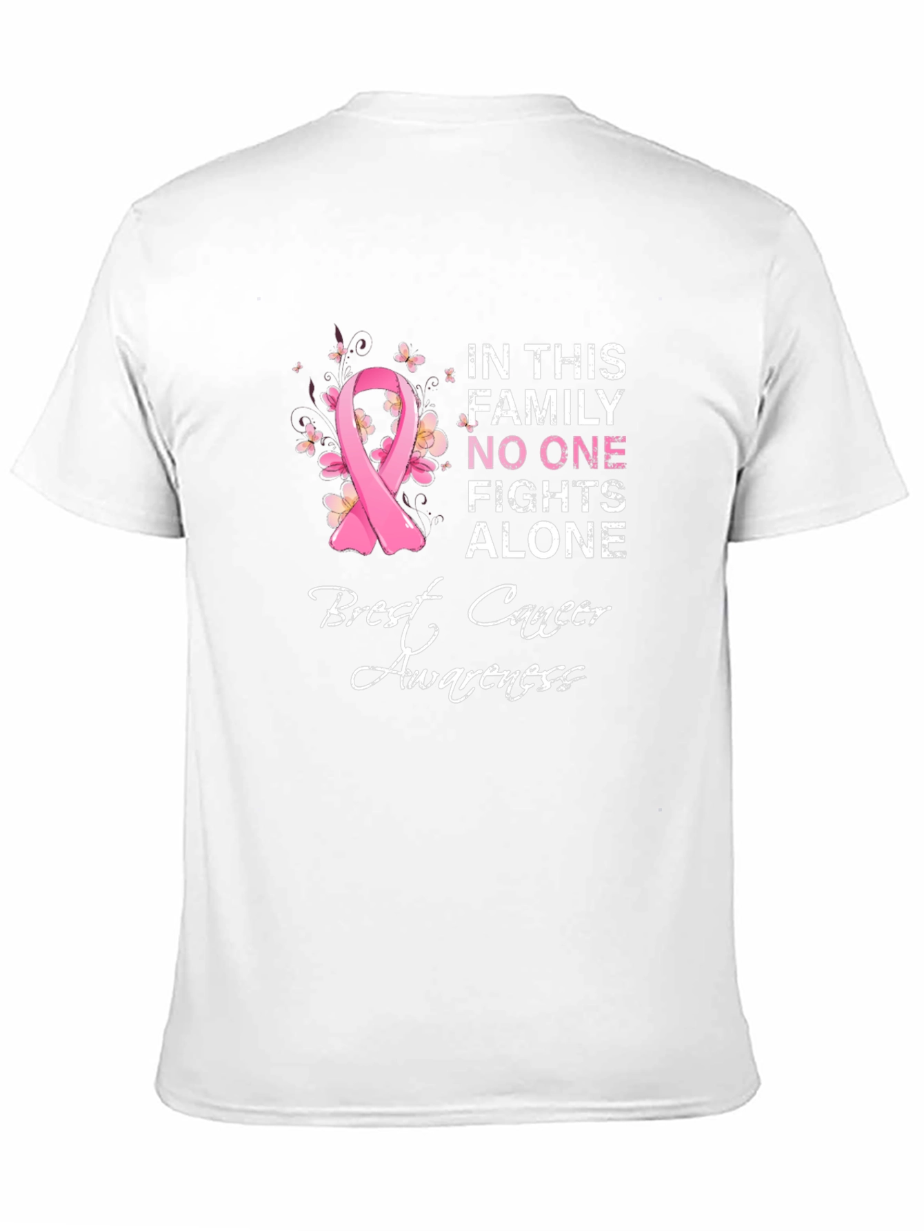 Breast Cancer Awareness Graphic T-Shirt
