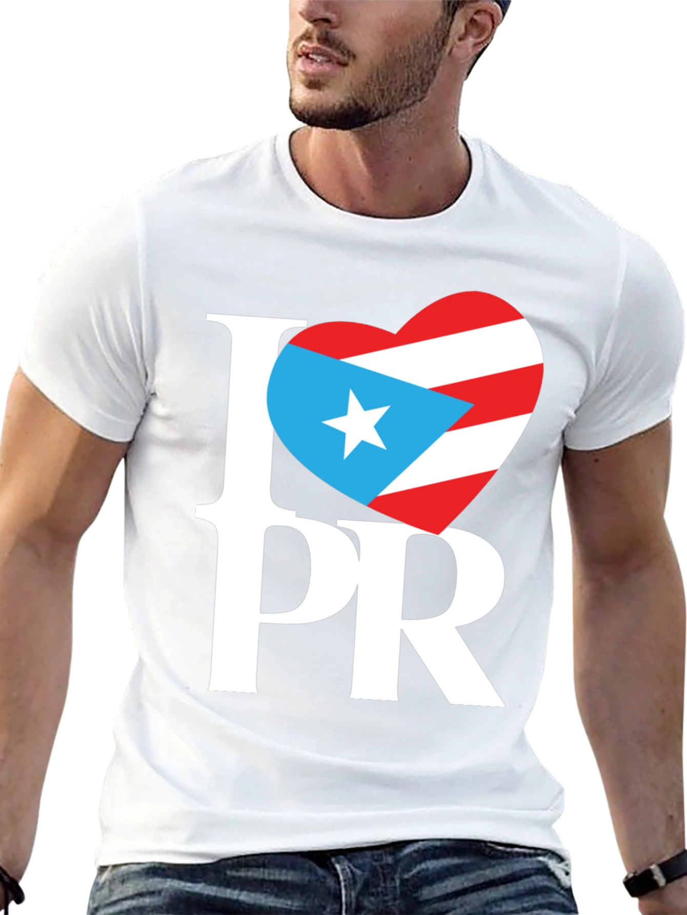 I Heart Puerto Rico T-Shirt Boricua Pride Tee