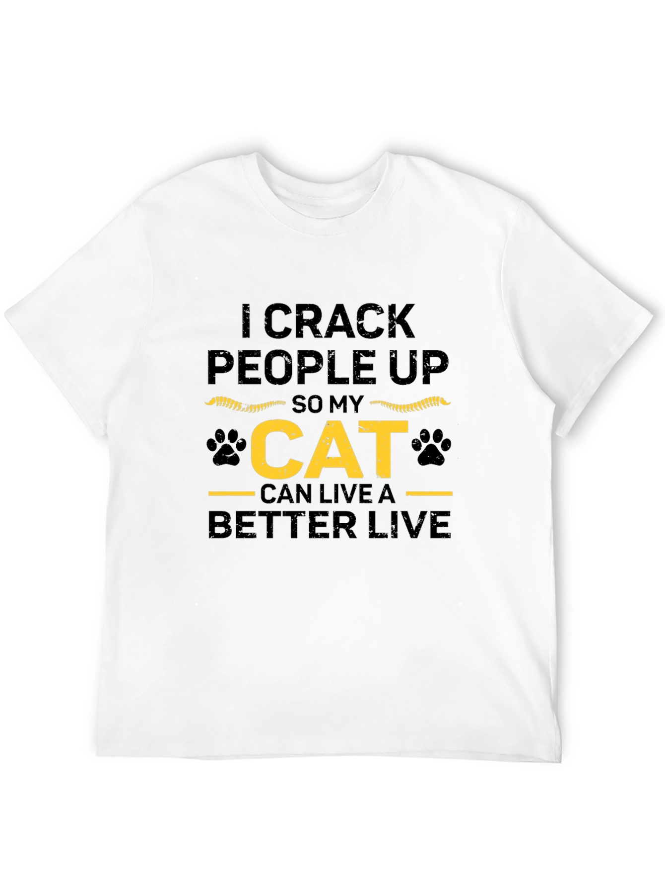 I Crack People Up Cat Lover T-Shirt