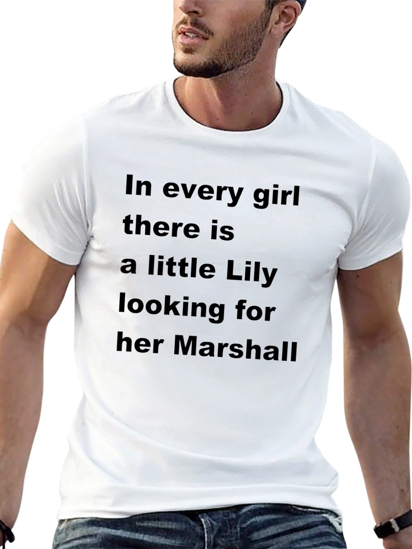 Lily and Marshall Graphic Tee - Black