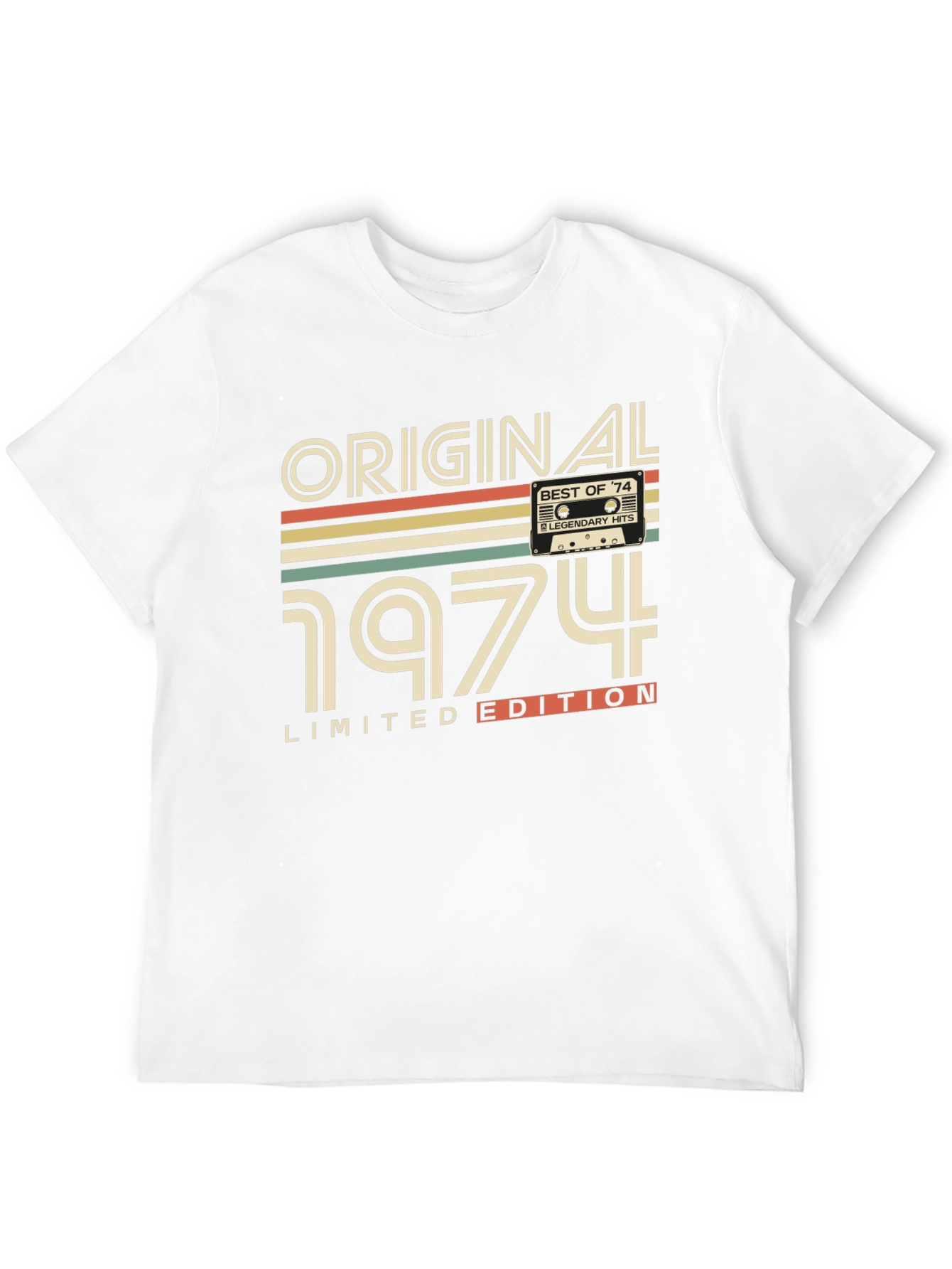 Original 1974 Limited Edition Retro T-Shirt