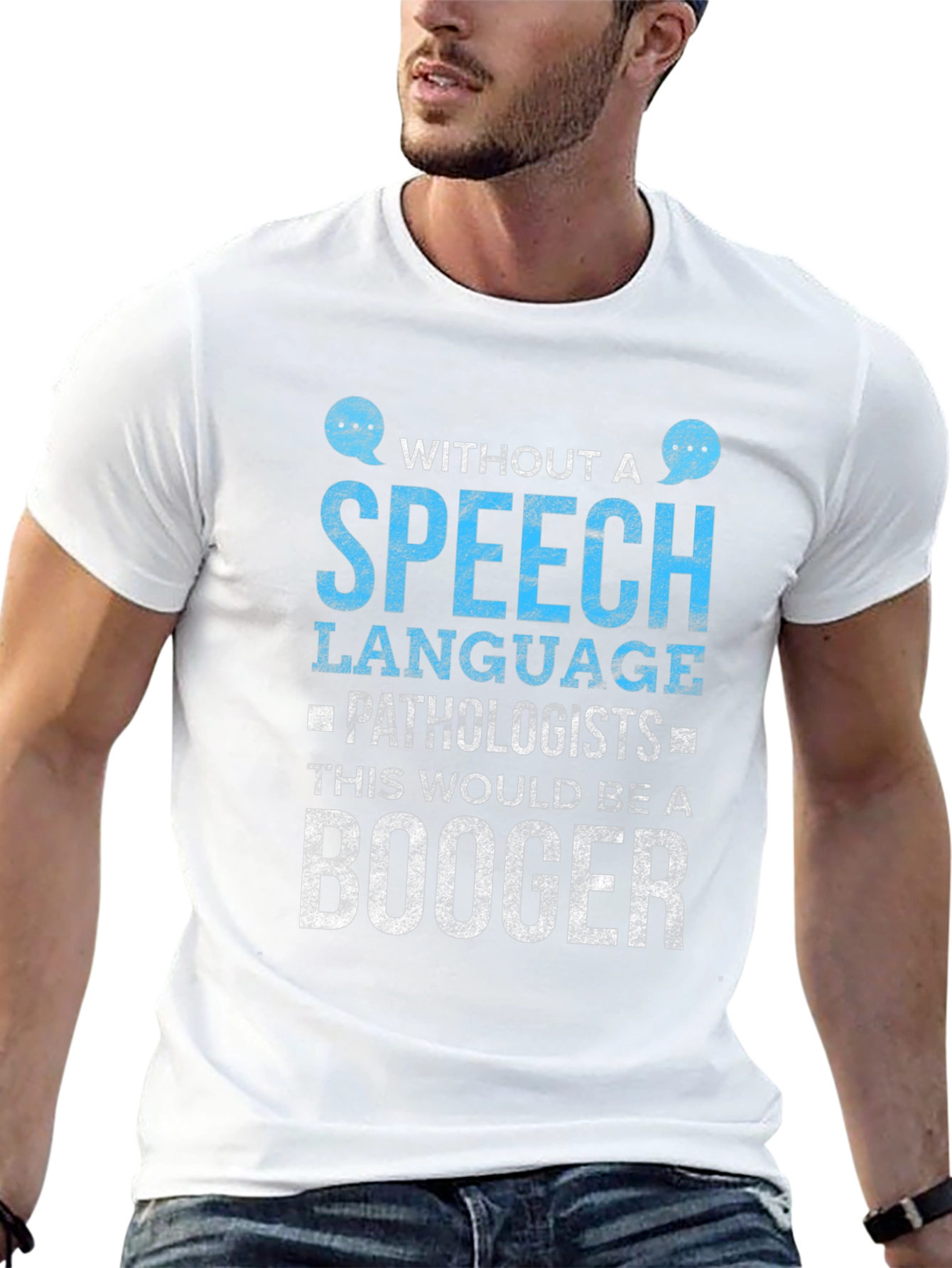 Speech Language Pathologist T-Shirt - Funny Booger Tee
