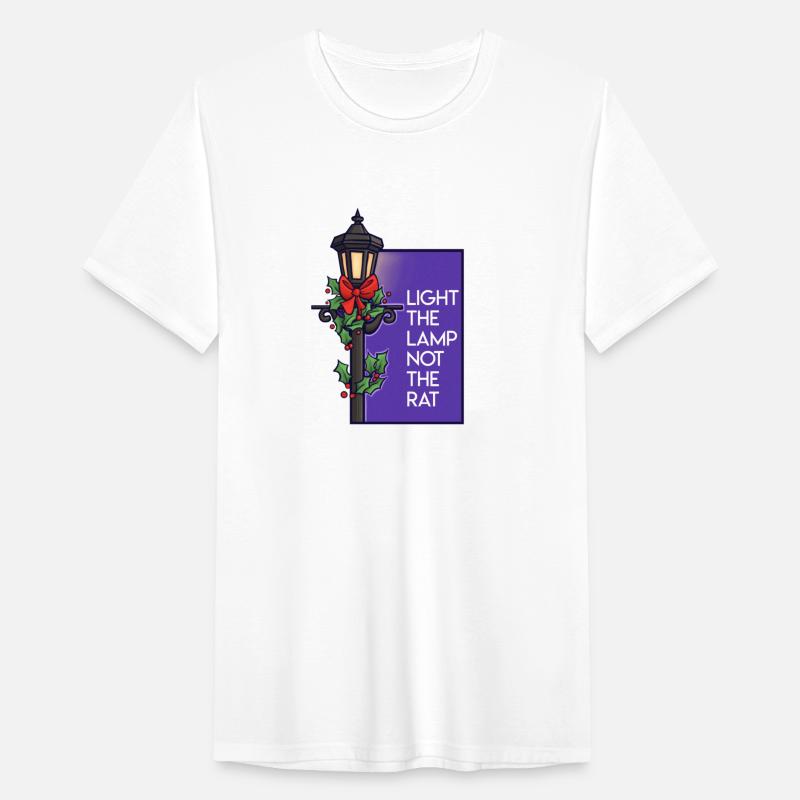 Light The Lamp Not The Rat Funny Christmas