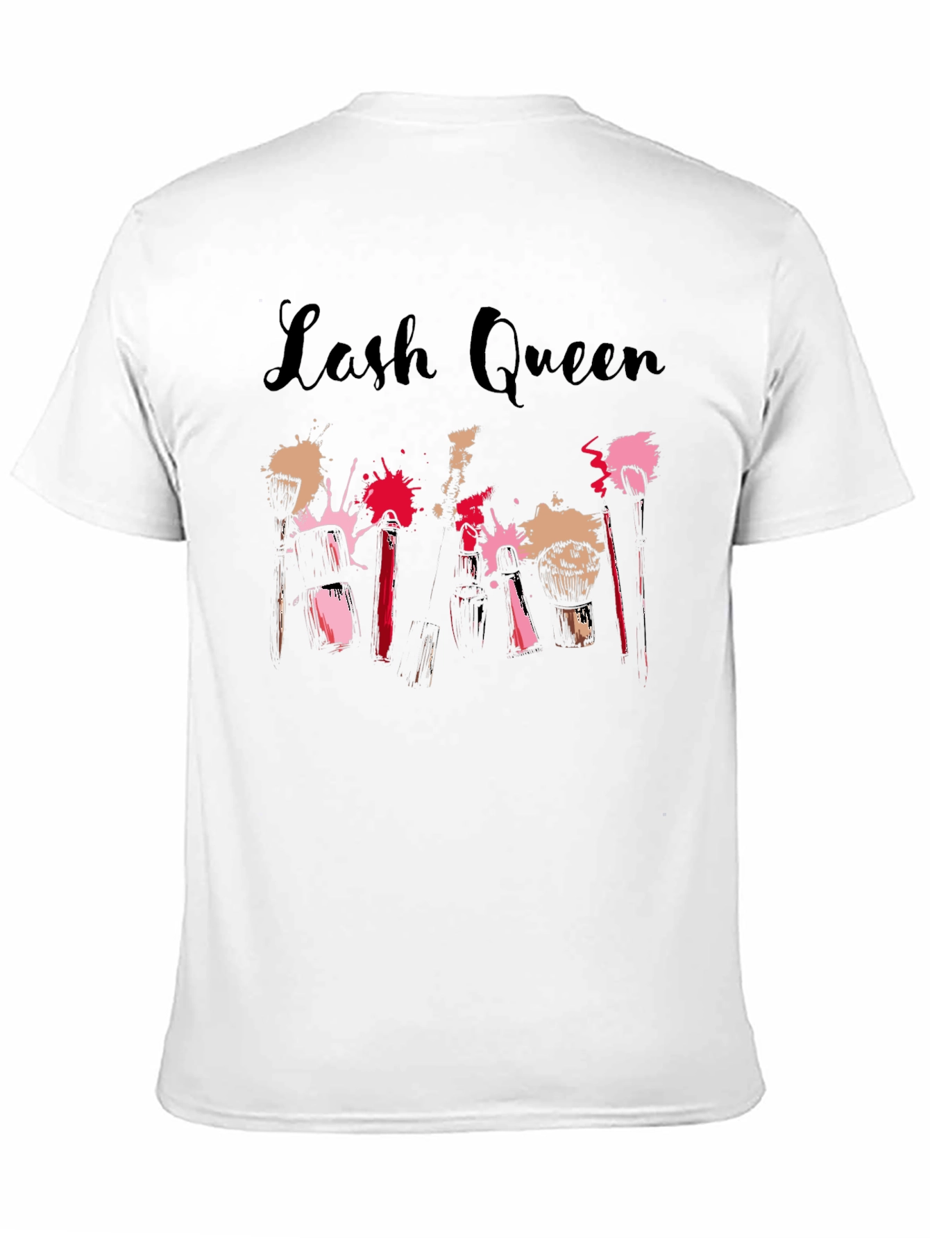 Lash Queen Black Graphic Tee