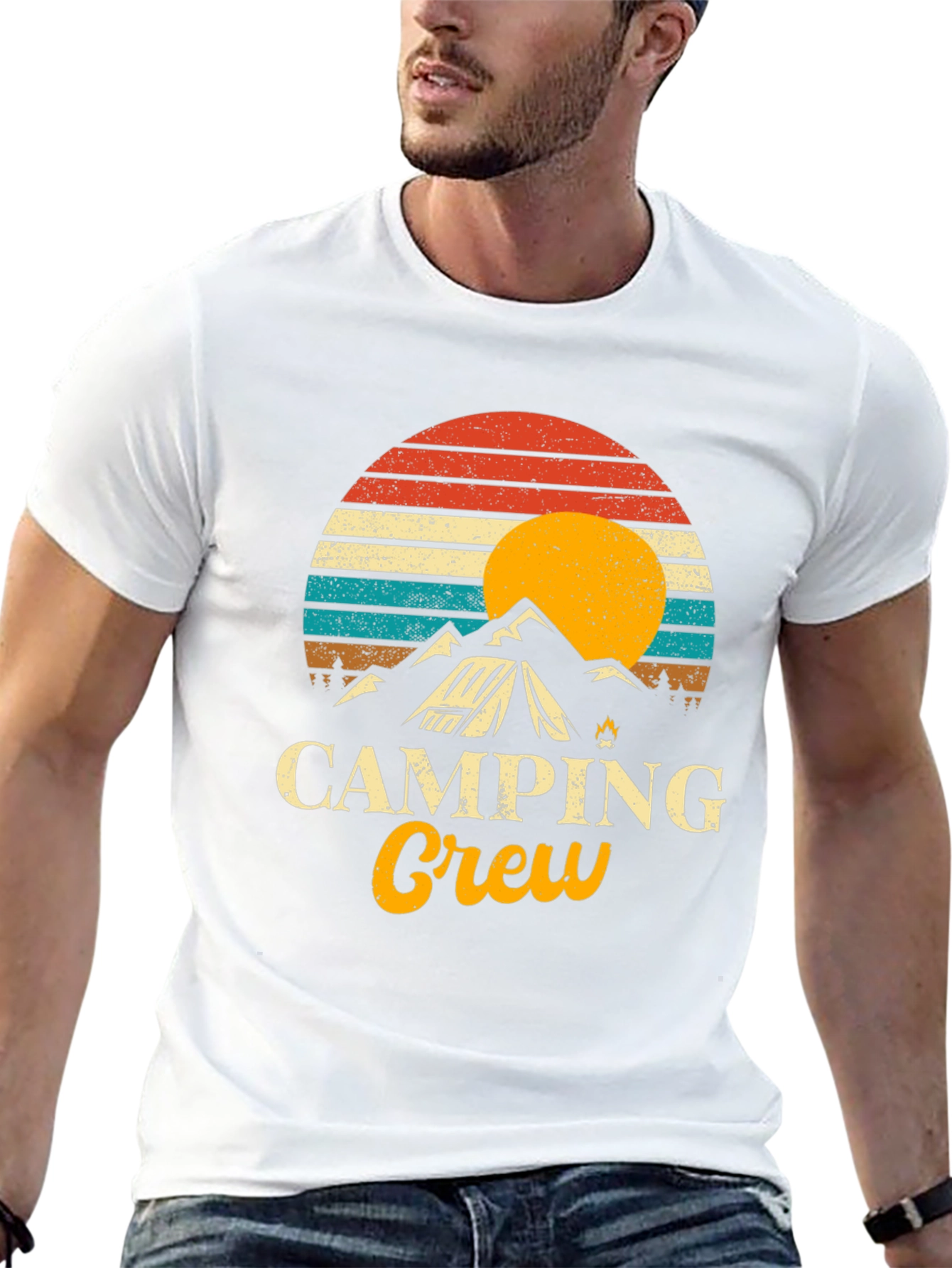Camping Crew Graphic T-Shirt - Adventure Ready