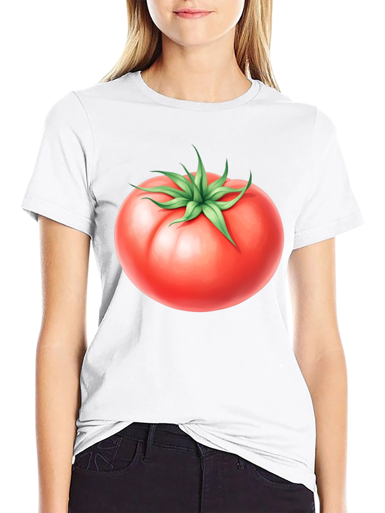 Tomato Graphic T-Shirt - Fresh & Fun!