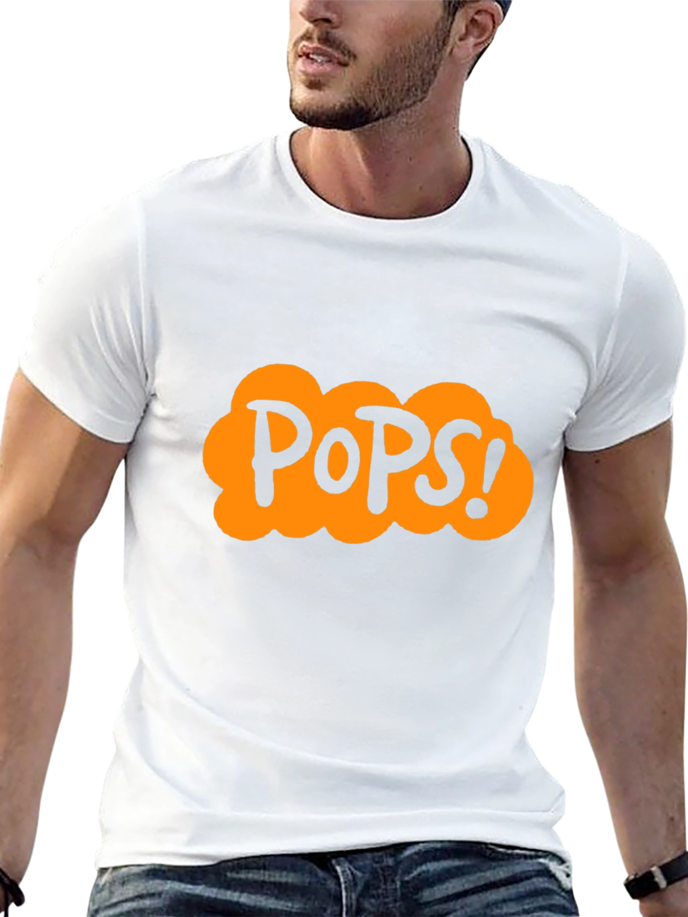 Pops! Graphic T-Shirt - Fun Black Tee