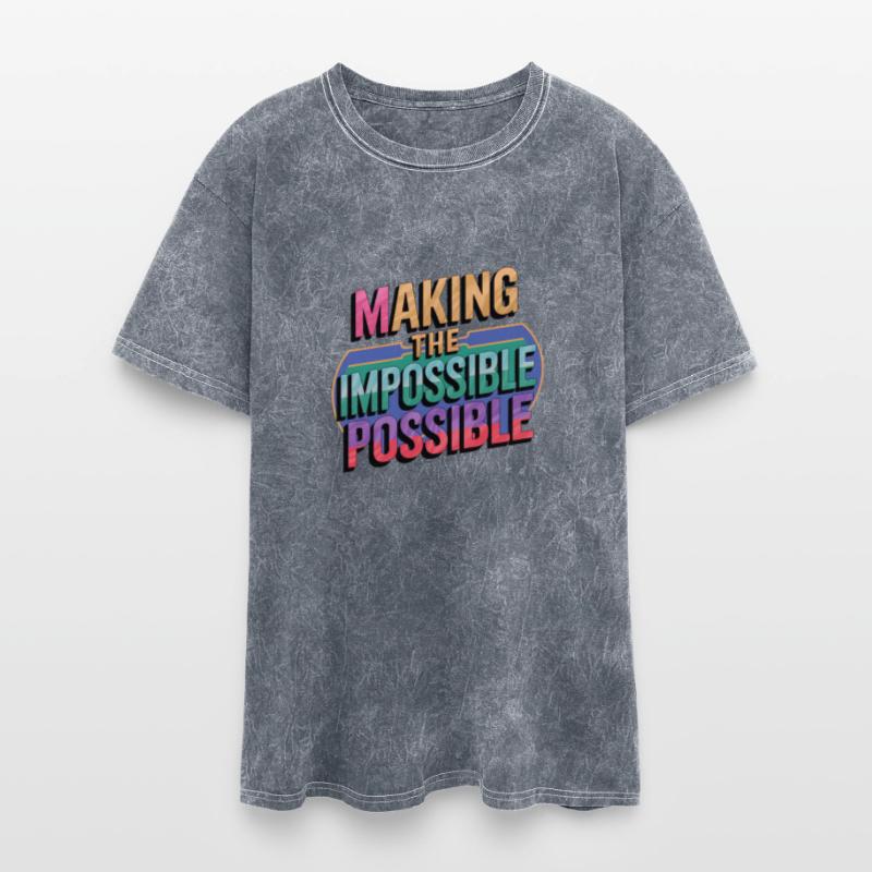 Making Impossible Possible - Retro Vintage Motivat