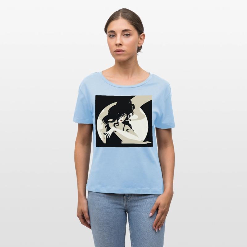 minimalist woman smoking a cigarette