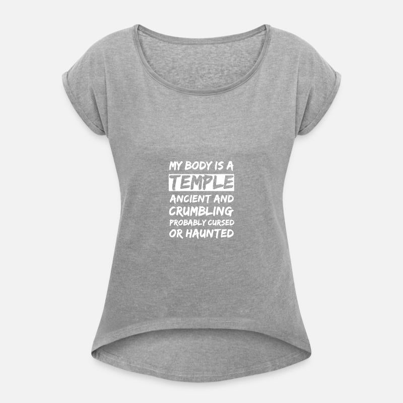 My body is a Temple. Ancient and crumbling and