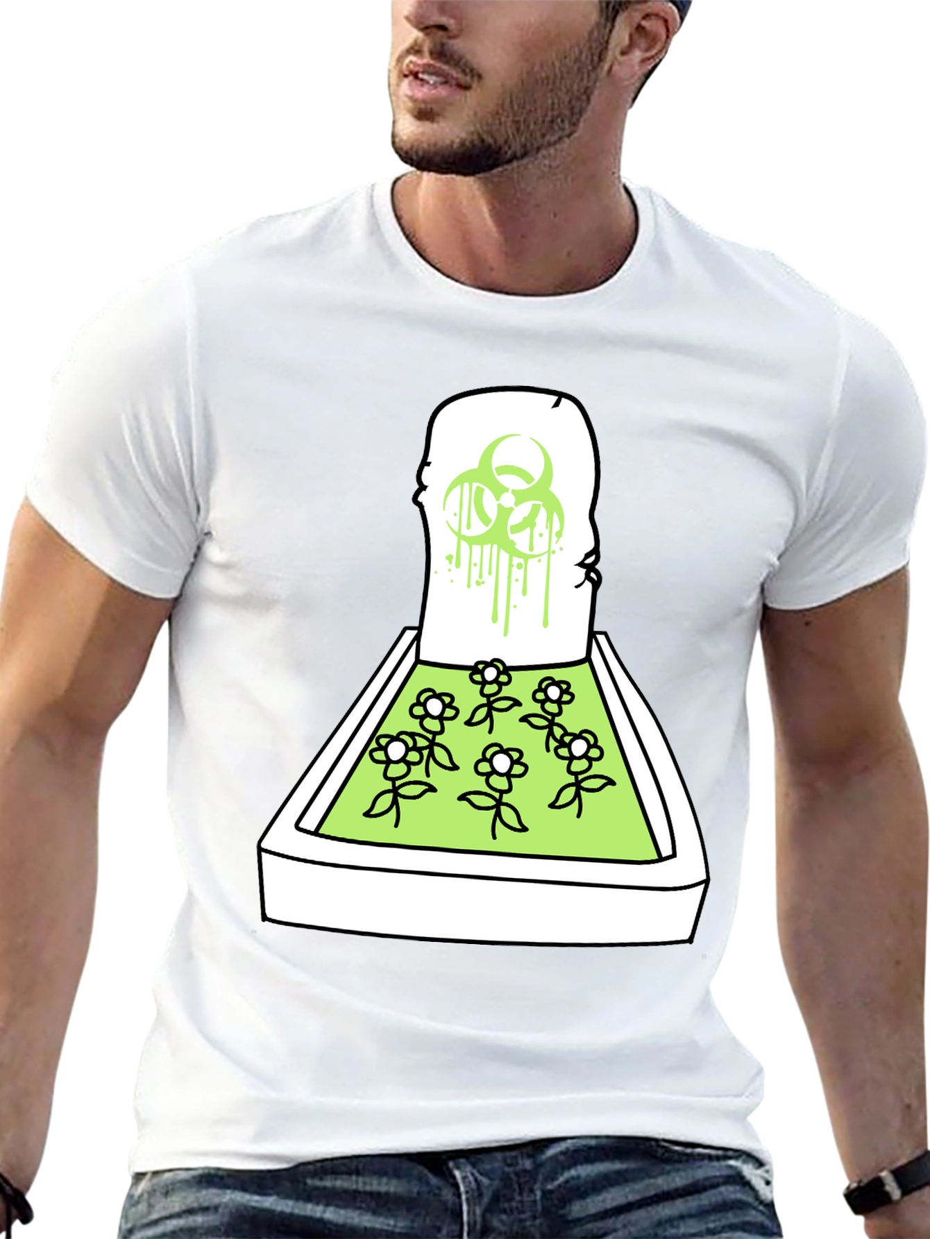 Biohazard Flower T-Shirt