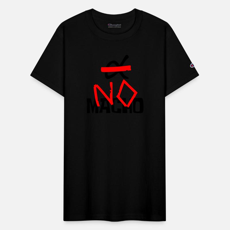 NO Macho (logo and text)